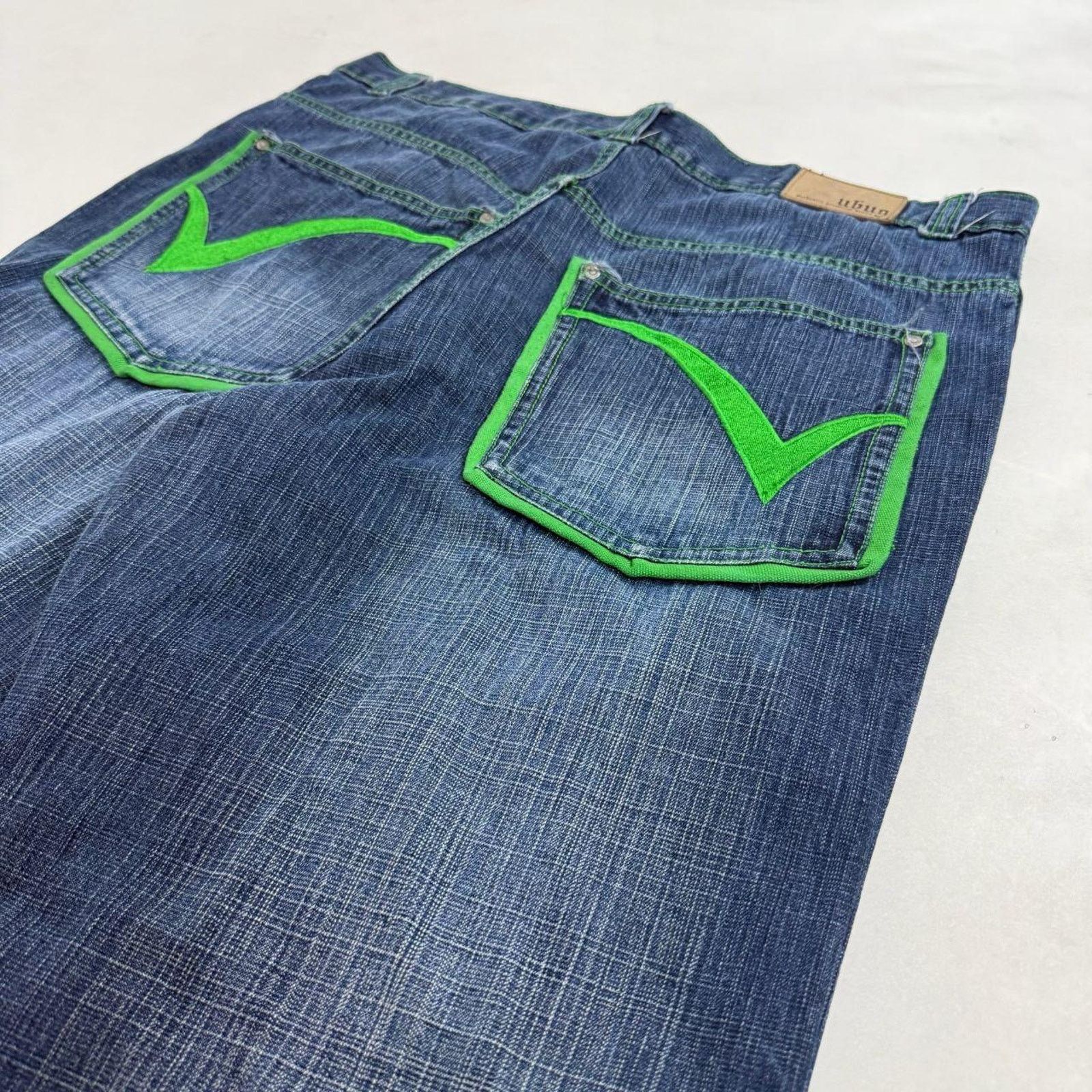 Ecko Unltd. × JNCO × Vintage Vintage y2k embroidered archive baggy wide leg skater jeans Size US 38 / EU 54 - 2 Thumbnail