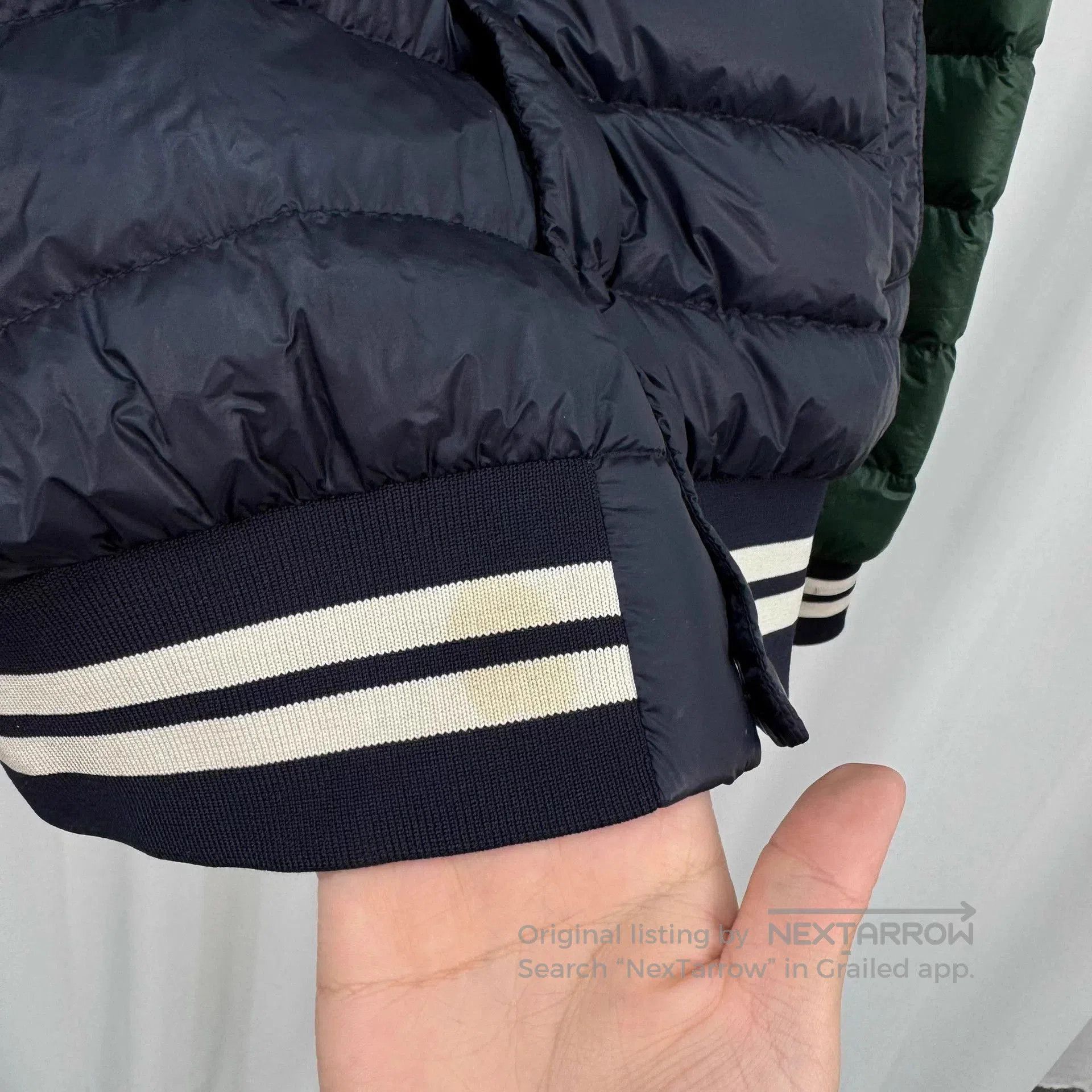 Moncler Multi-Color Puffer Varsity Jacket. Size US M / EU 48-50 / 2 - 5 Thumbnail