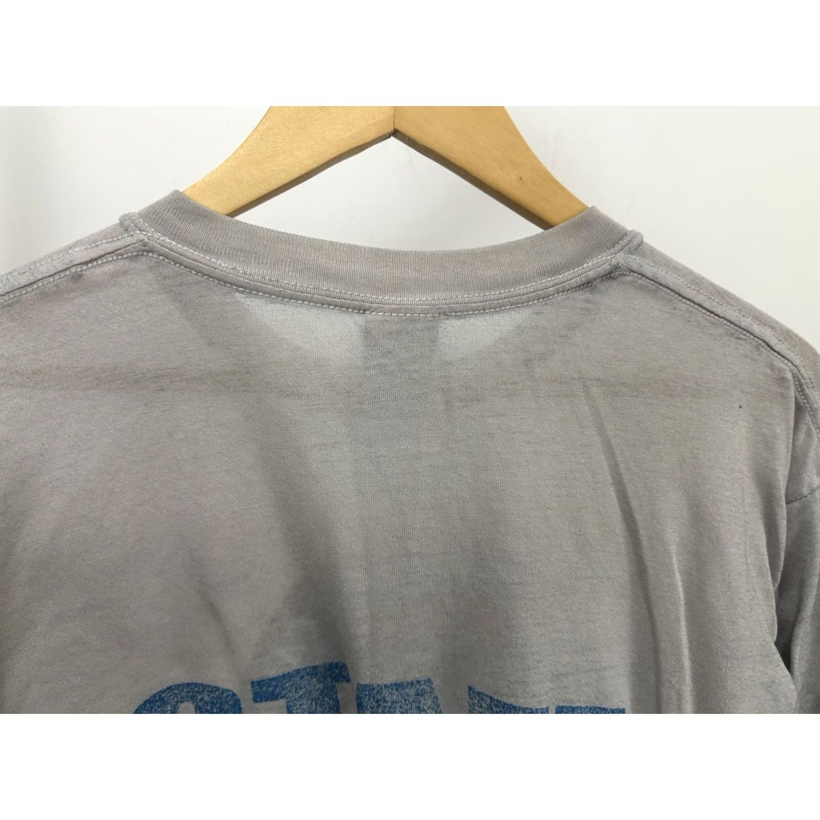 Gildan VTG Nasa Space Day Camp Staff Paper Thin Burnout Worn T-Shirt Size M Gray Nike Mens T-Shirt Size US M / EU 48-50 / 2 - 6 Thumbnail