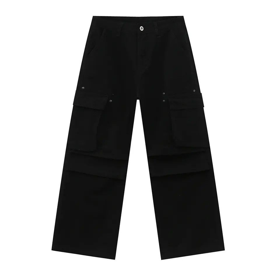 Japanese Brand Retro loose high street pocket jeans Size US 32 / EU 48 - 3 Thumbnail