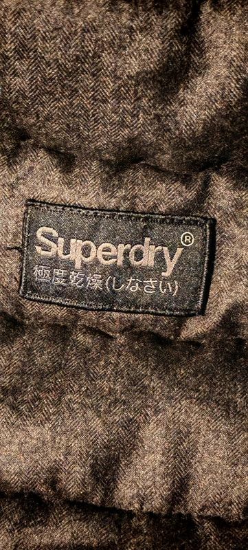 Superdry Superdry hooded double Zip tweed fuji Size US XL / EU 56 / 4 - 6 Thumbnail