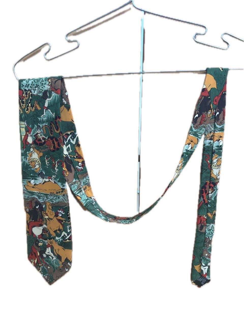Disney Disney Mowgli silk tie, made in Italy, vintage Size ONE SIZE - 8 Thumbnail