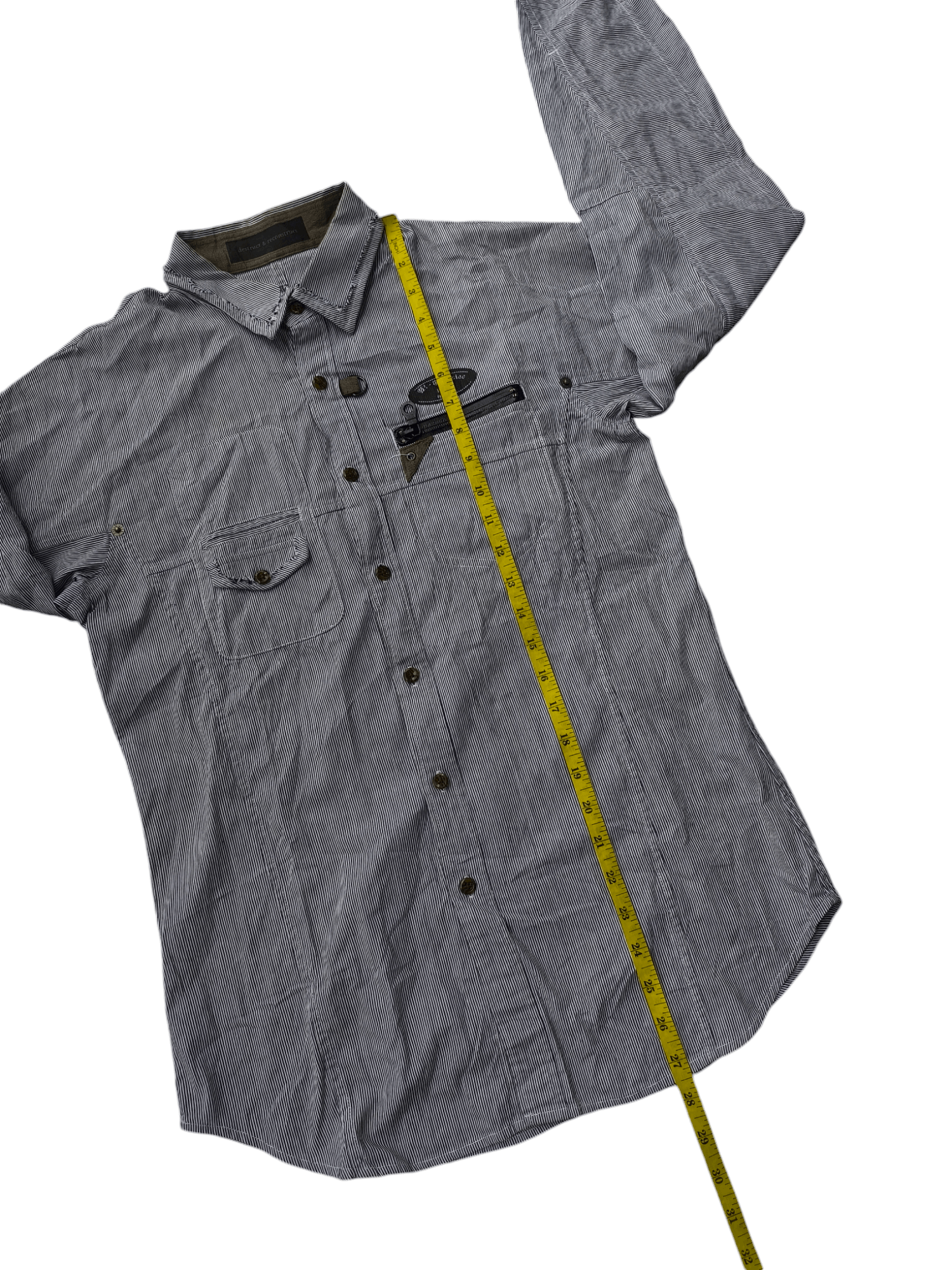 Japanese Brand × PPFM JAPAN PPFM HICKORY STRIPE SHIRT Size US S / EU 44-46 / 1 - 15 Thumbnail