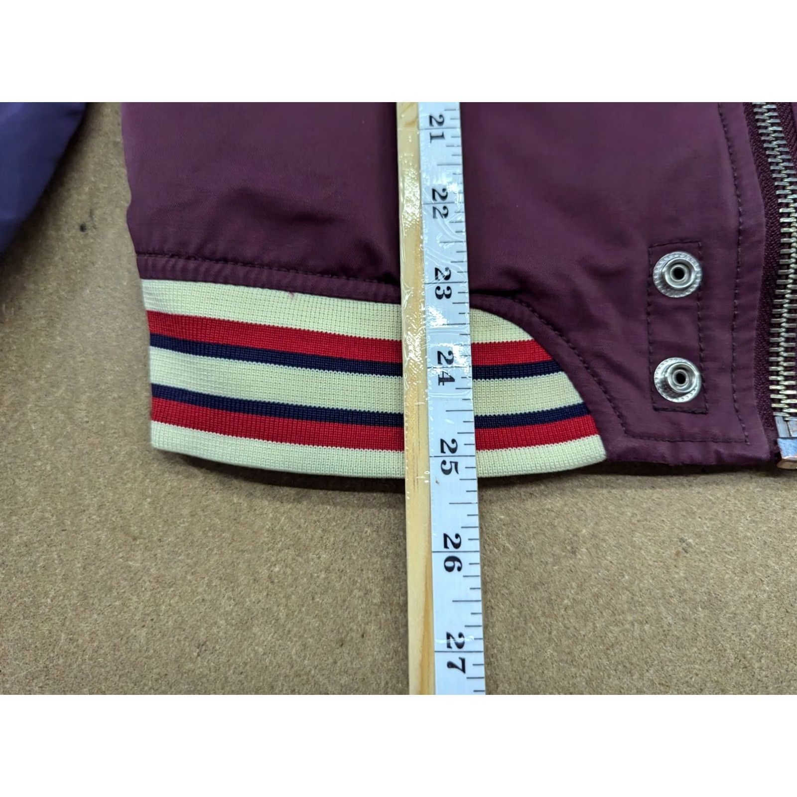 Diesel Diesel J-Tendency Varsity Jacket Mens Size S Indigo Devils Bomber Red Blue Small Jacket Size US S / EU 44-46 / 1 - 6 Thumbnail