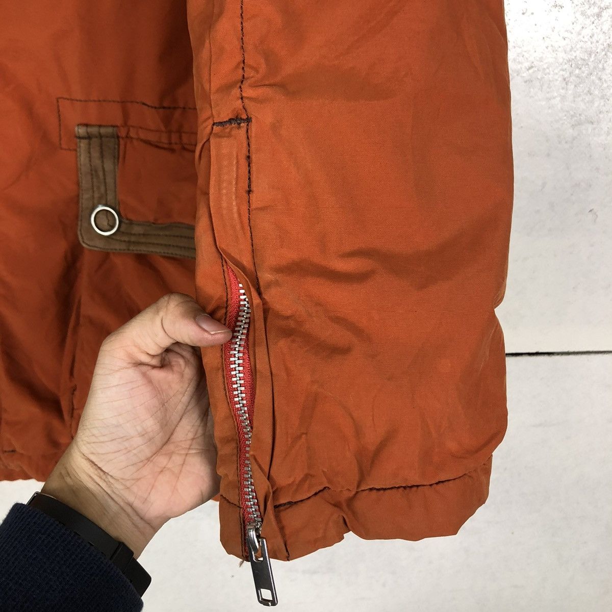 Avirex 🔥VINTAGE BIKER JACKET AVIREX LTD CARGO MULTI POCKETS Size US L / EU 52-54 / 3 - 15 Thumbnail