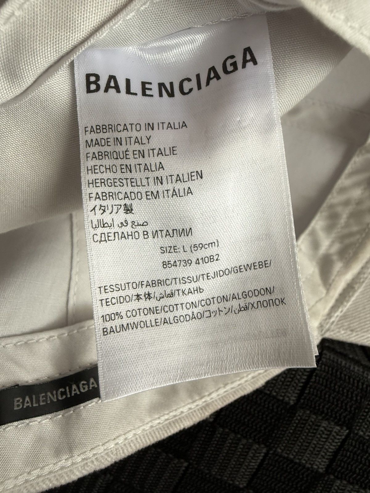 Balenciaga Balenciaga Britney Spears Studded Cap Size ONE SIZE - 8 Thumbnail