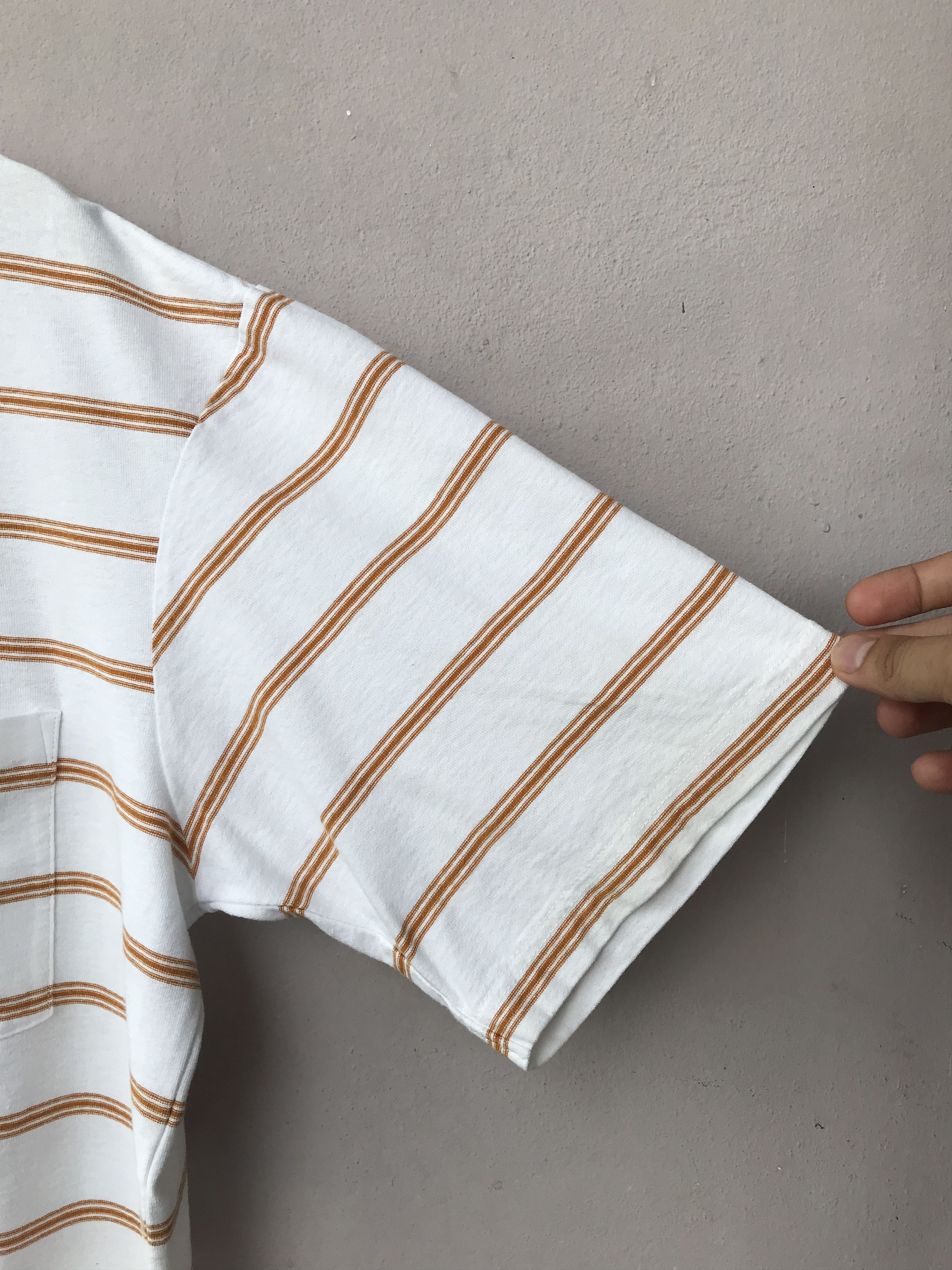 Uniqlo Uniqlo Stripes Oversized Pocket Tee Size US XL / EU 56 / 4 - 3 Thumbnail