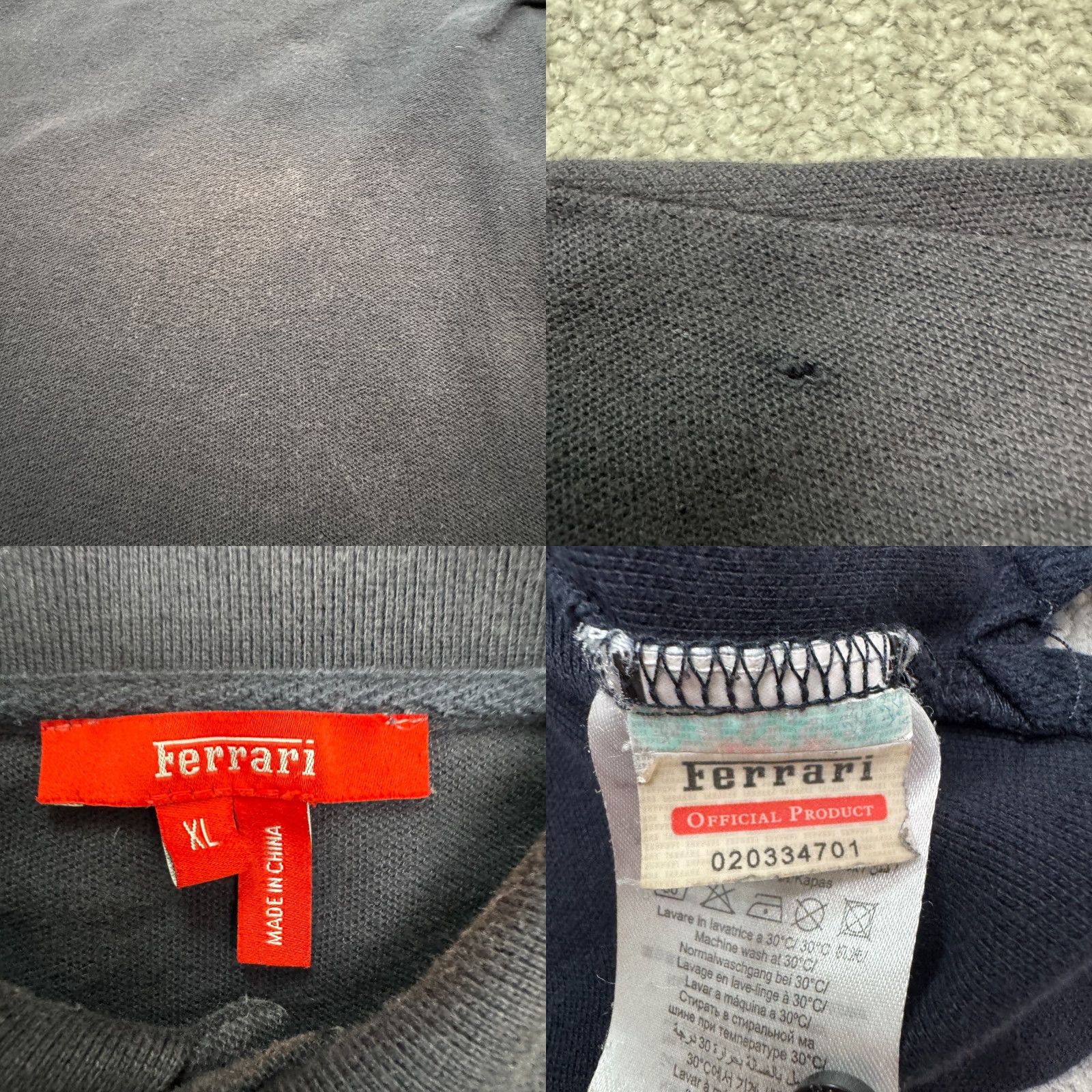 Ferrari Scuderia Ferrari Polo Shirt Mens XL Black Short Sleeve Logo Racing Cars Size US XL / EU 56 / 4 - 8 Thumbnail