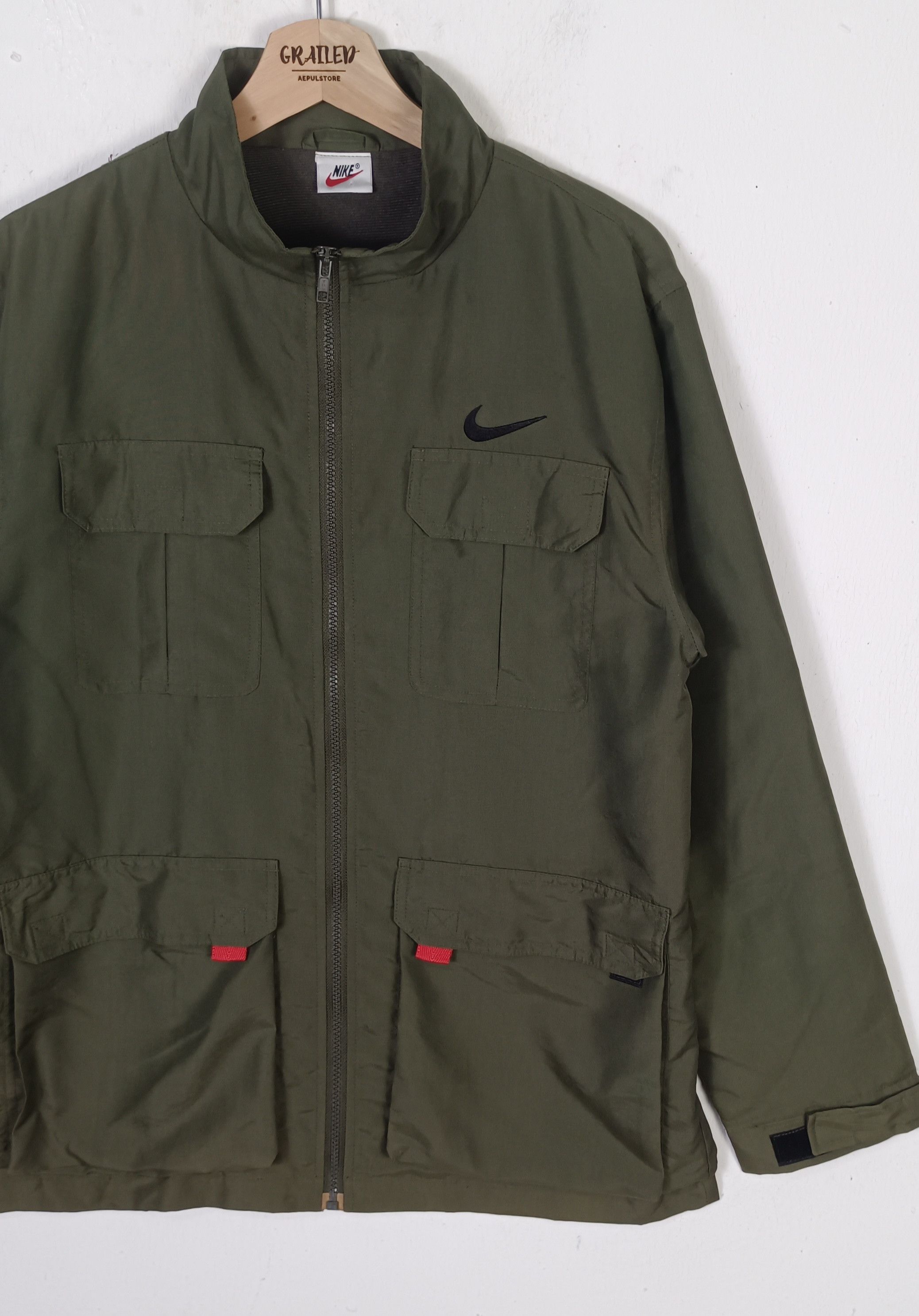 Nike Vintage Nike Tactical Pocket Small Swoosh Size US L / EU 52-54 / 3 - 6 Thumbnail