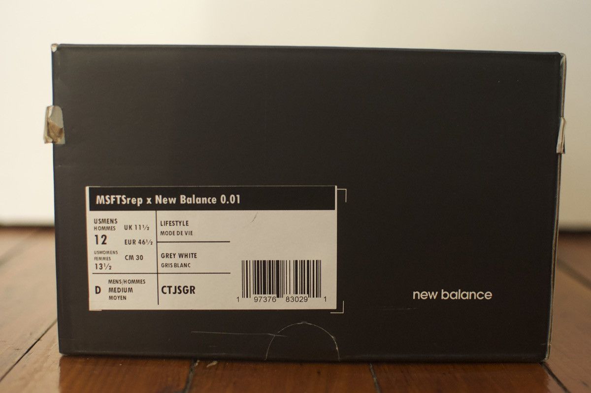 Msftsrep New Balance x MSFTSrep 0.01 Size US 12 / EU 45 - 16 Thumbnail