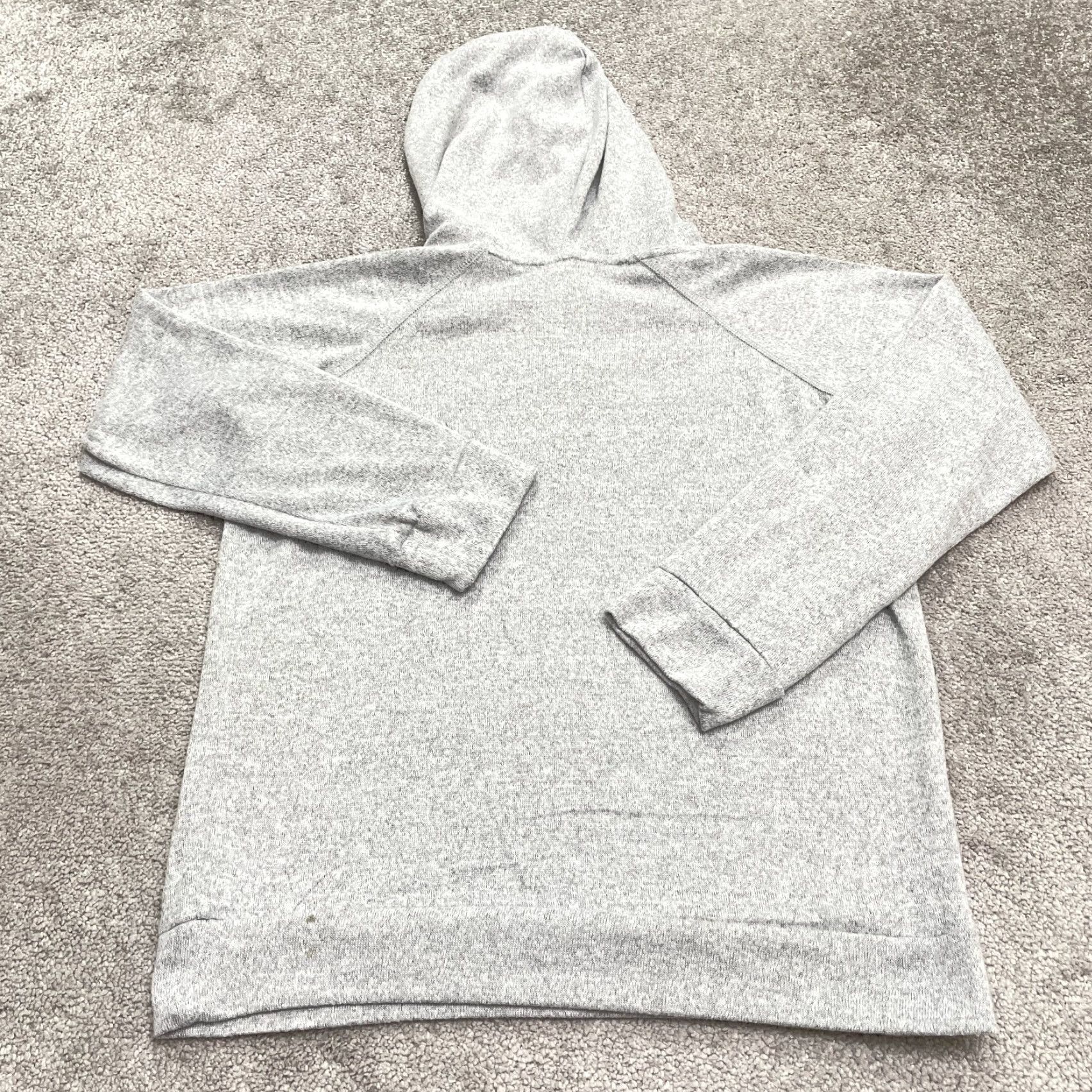 Lucky Brand Lucky Brand Hoodie Pullover Womens Medium Gray Logo Casual Outdoor Sweatshirt Shirt Size M / US 6-8 / IT 42-44 - 2 Thumbnail