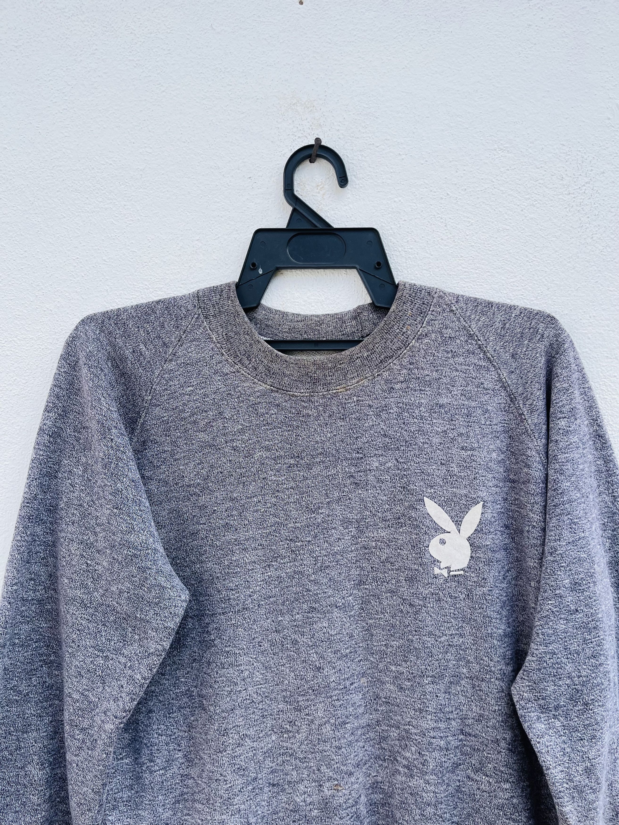 Playboy Vintage 80s Playboy Grey Streetwear Fashion Style Size US M / EU 48-50 / 2 - 3 Thumbnail