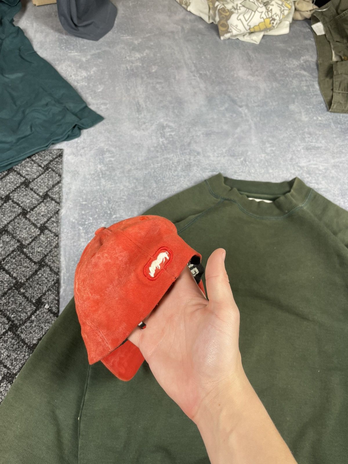 Ecko Unltd. × Vintage Vintage 99s flex fit Ecko unltd like Karl Kani Rap Hip Cap Size ONE SIZE - 7 Thumbnail