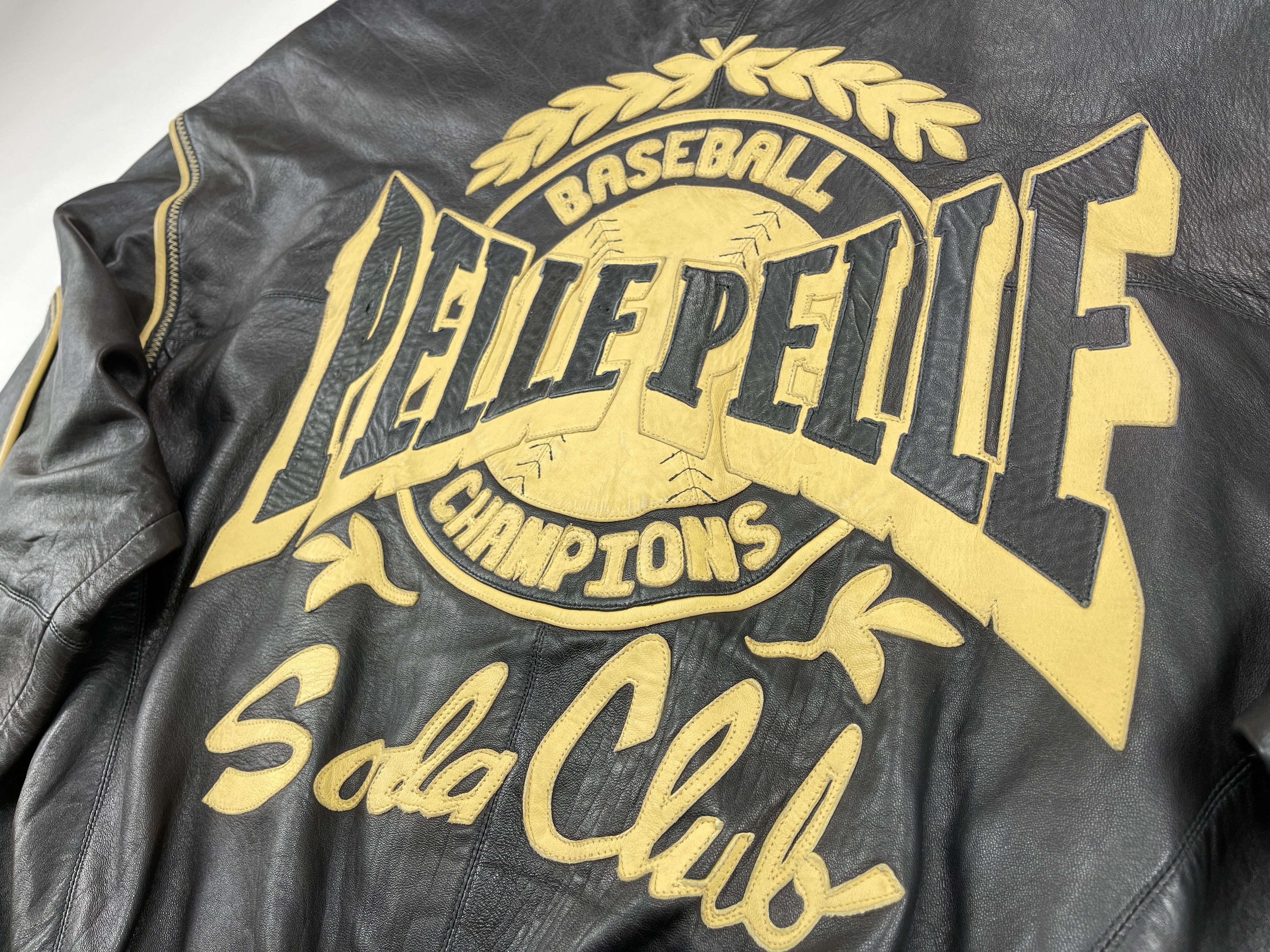 Pelle Pelle Pelle Pelle leather jacket Soda Club vintage Marc Buchanan L Size US L / EU 52-54 / 3 - 6 Thumbnail