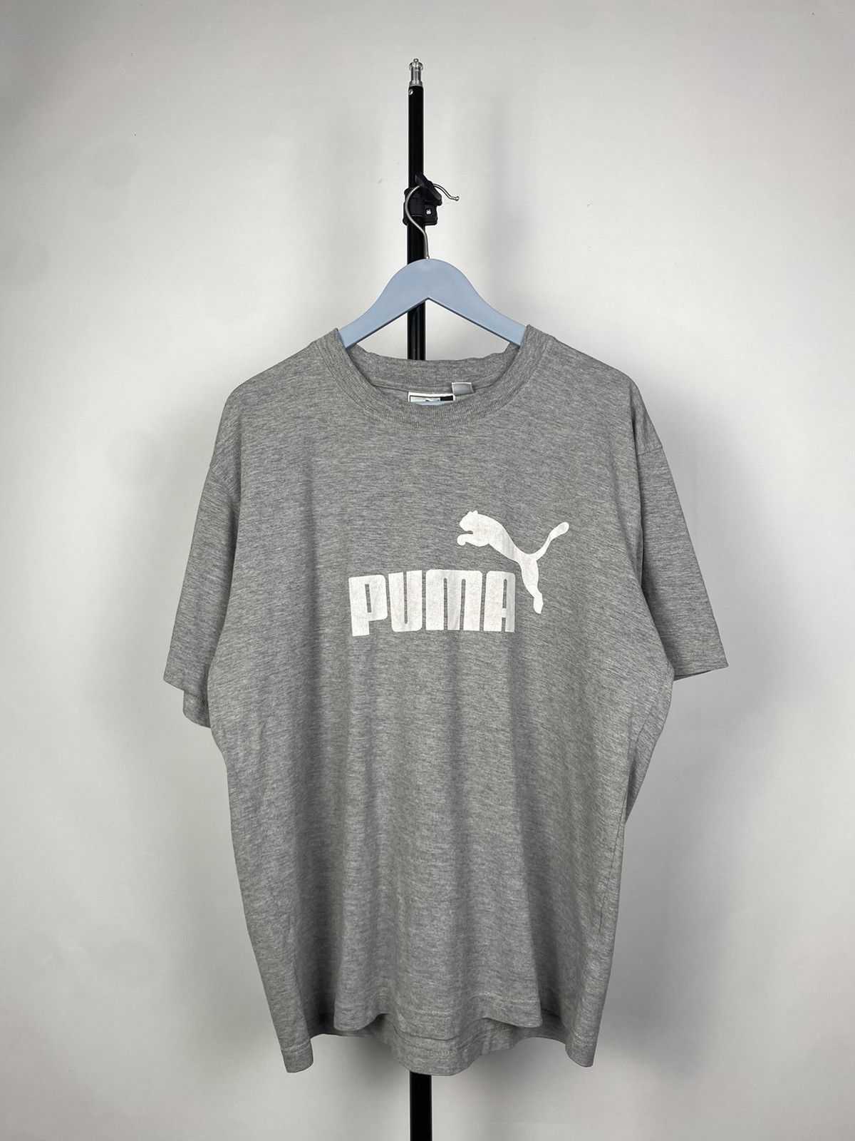 Puma × Vintage Vintage 90s Oversize Logo Y2K Puma T-Shirt Size US M / EU 48-50 / 2 - 1 Thumbnail