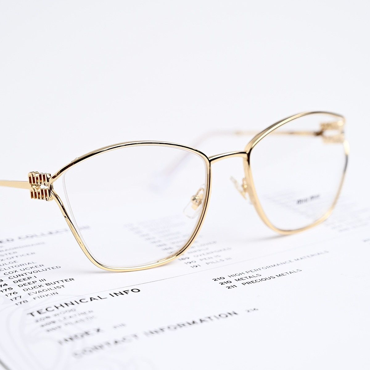 Miu Miu MIU MIU 0MU 53UV SUNGLASSES Size ONE SIZE - 8 Thumbnail