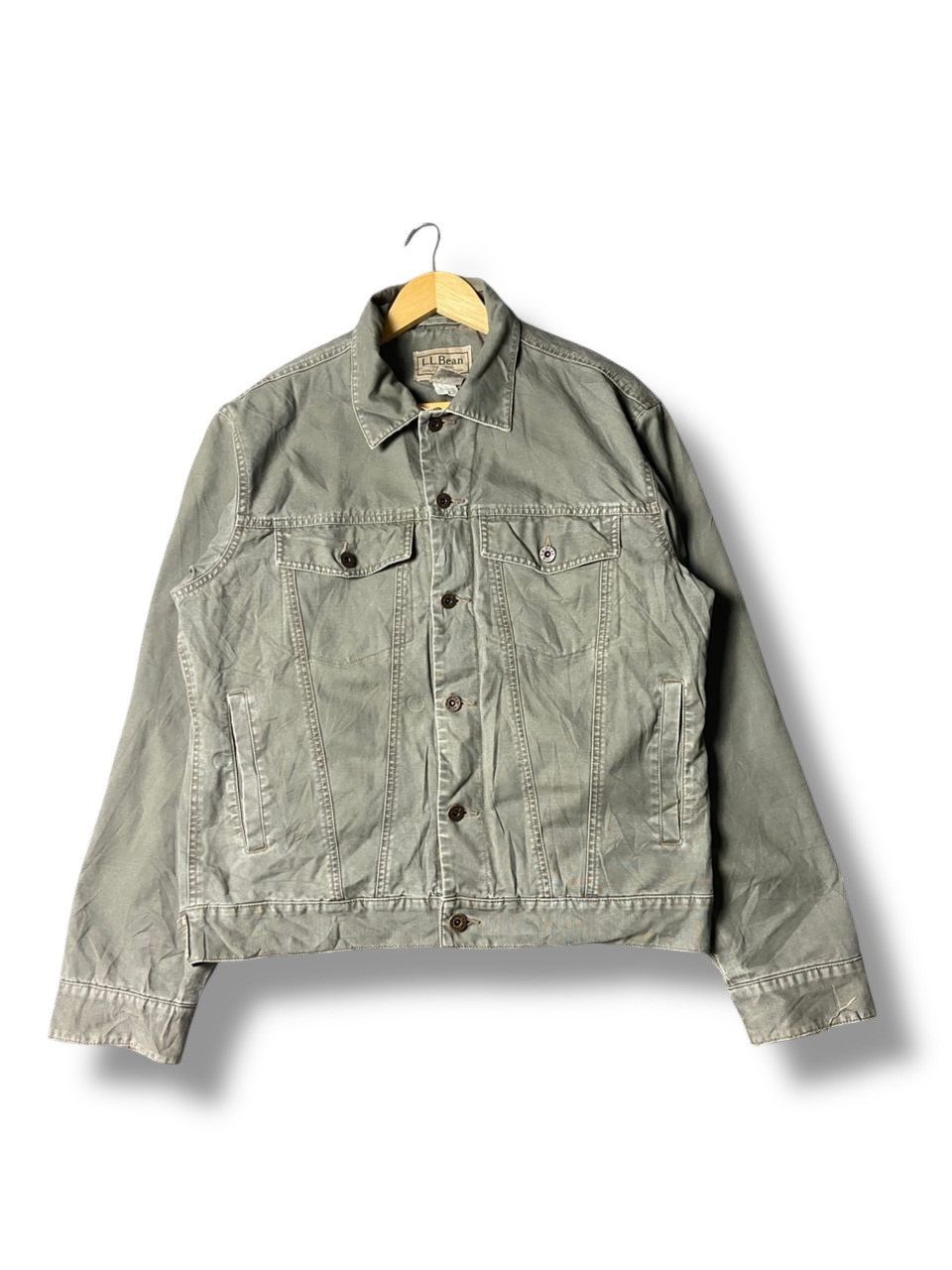 L.L. Bean L.L Bean Denim Trucker Jacket (171) Size US S / EU 44-46 / 1 - 1 Thumbnail