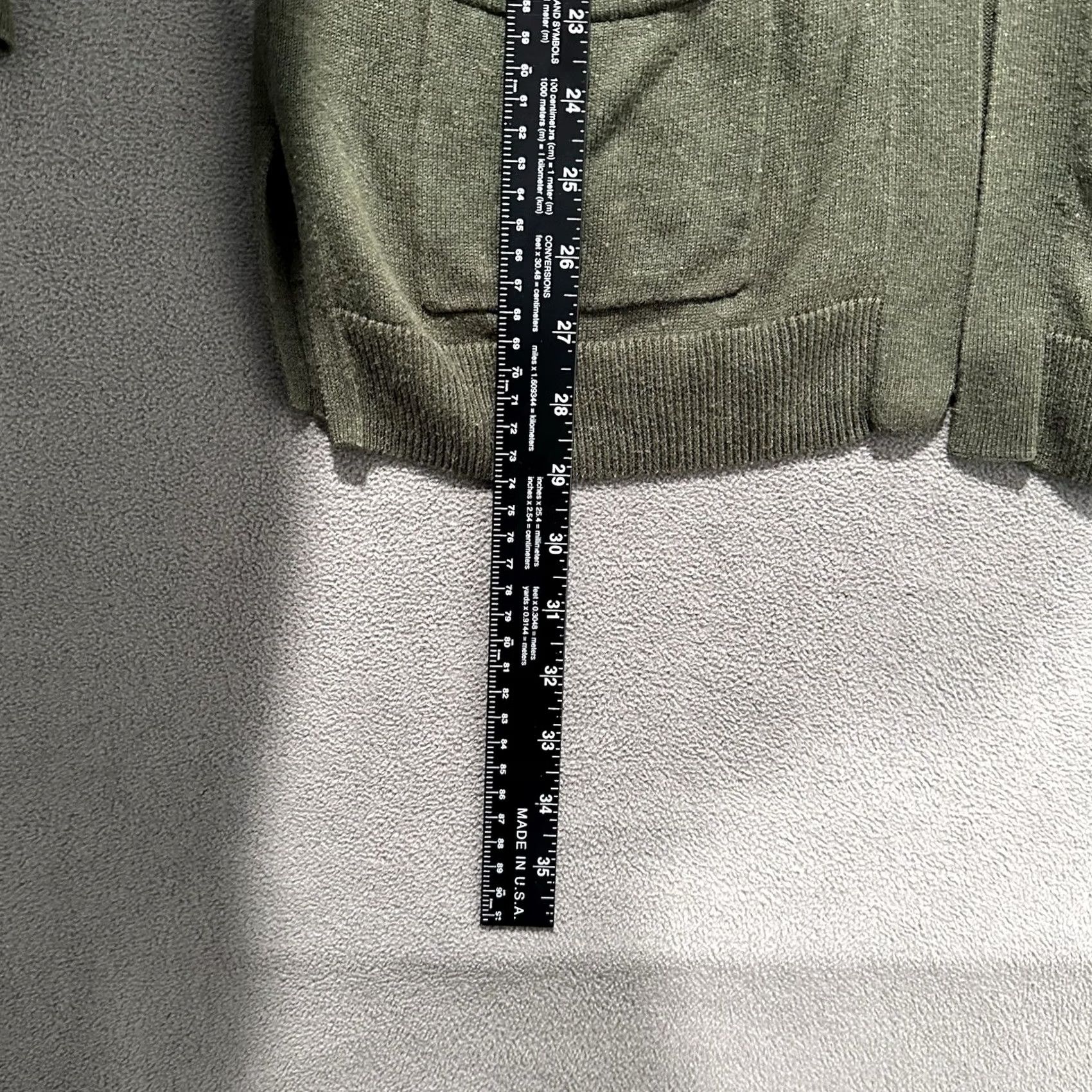 Croft & Barrow Croft Barrow Flyaway Cardigan Sweater Womens Small Olive Green Open Front Long Size S / US 4 / IT 40 - 6 Thumbnail