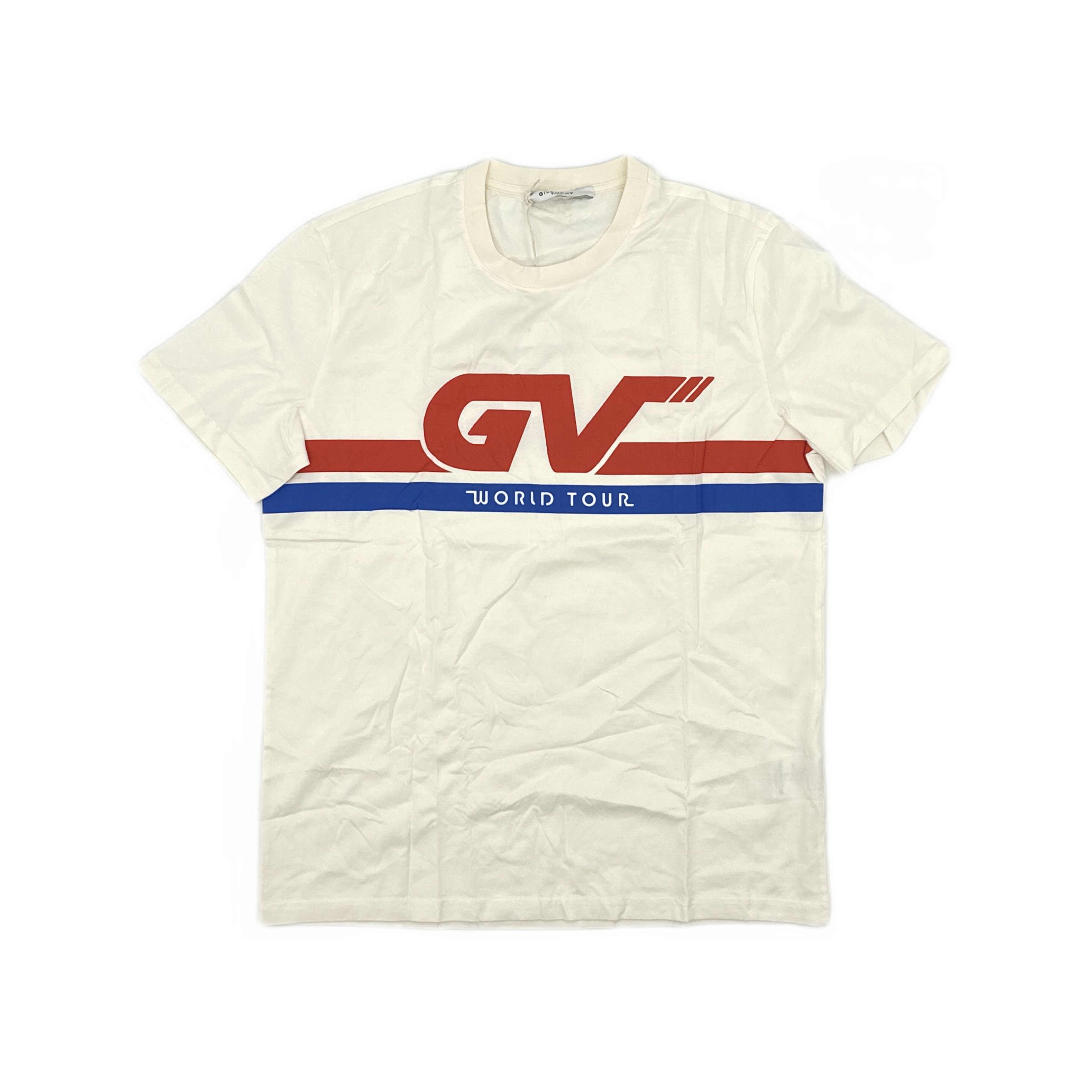 Givenchy Givenchy GV World Tour T-Shirt Size L Size US L / EU 52-54 / 3 - 1 Thumbnail