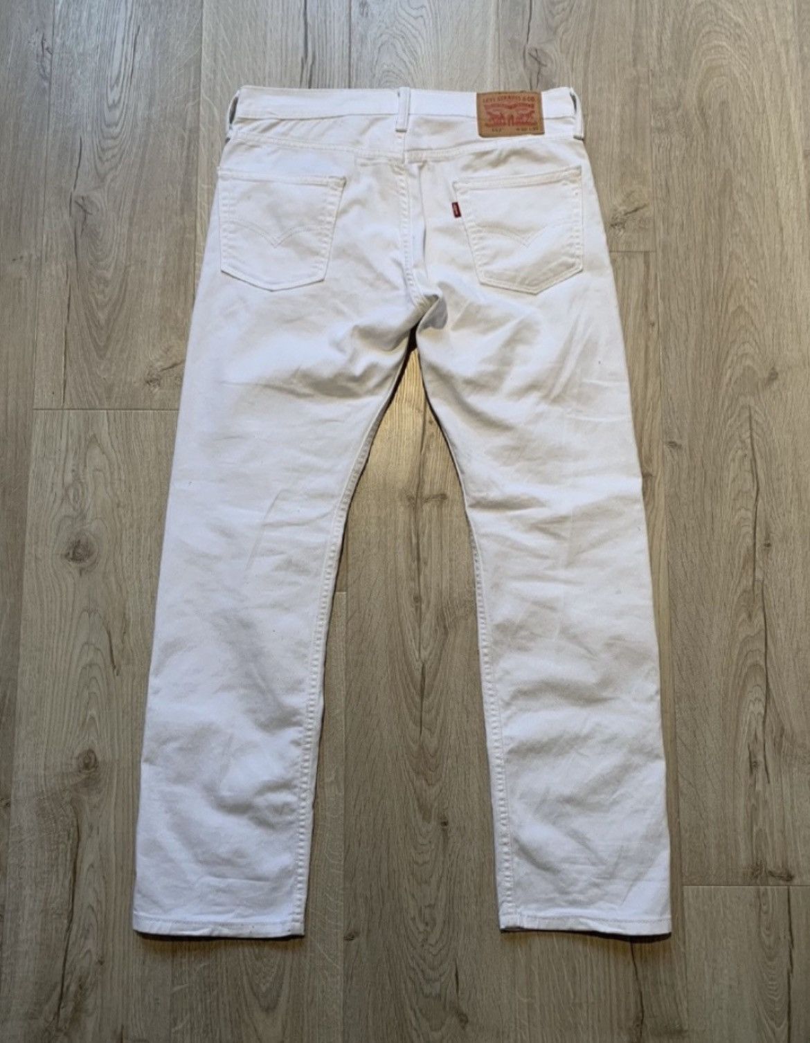 Levi's Levis 513 straight leg jeans Size US 30 / EU 46 - 3 Thumbnail