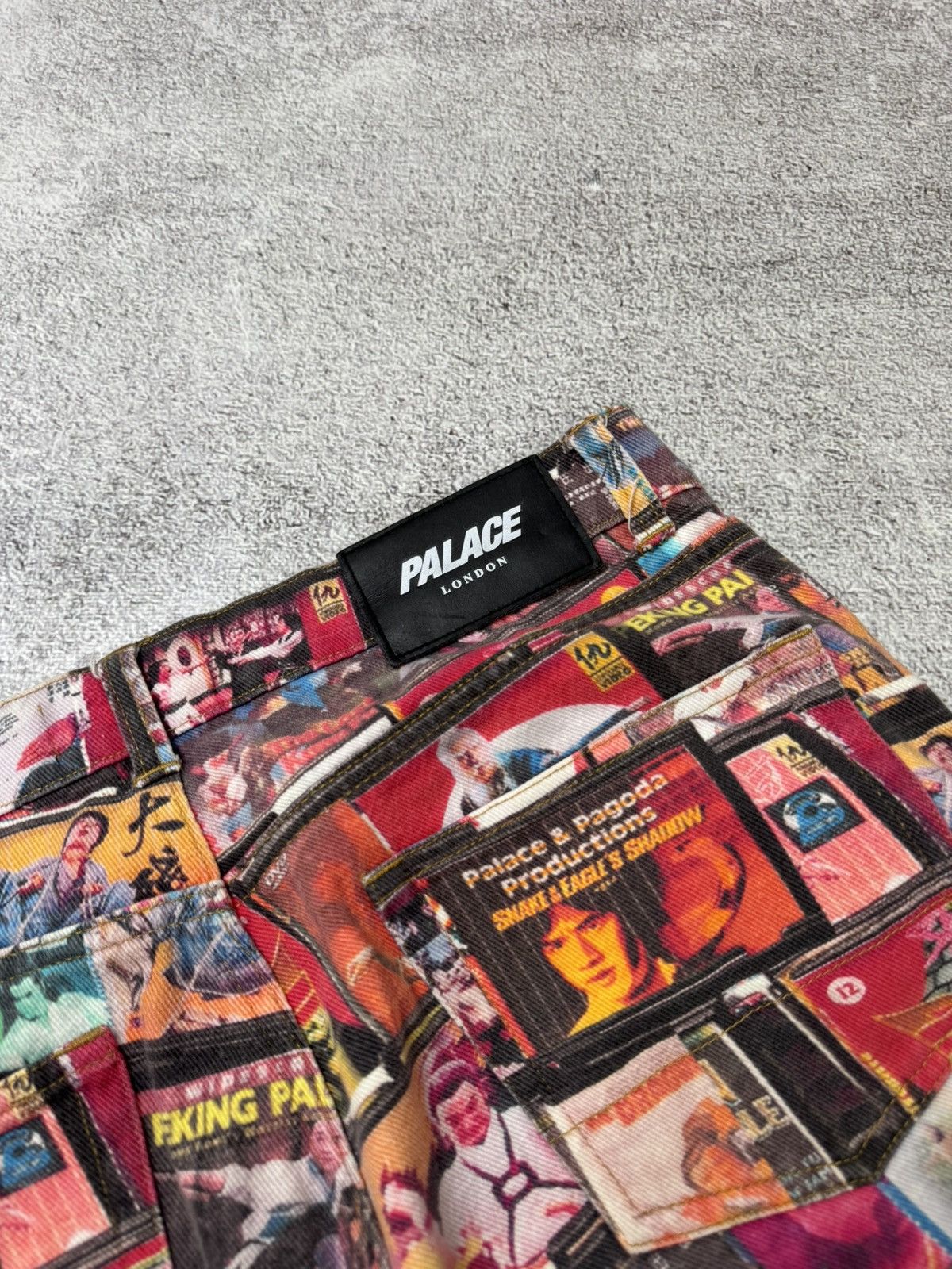 Palace Palace all over print denim pecking trousers streetwear Rare Size US 32 / EU 48 - 8 Thumbnail