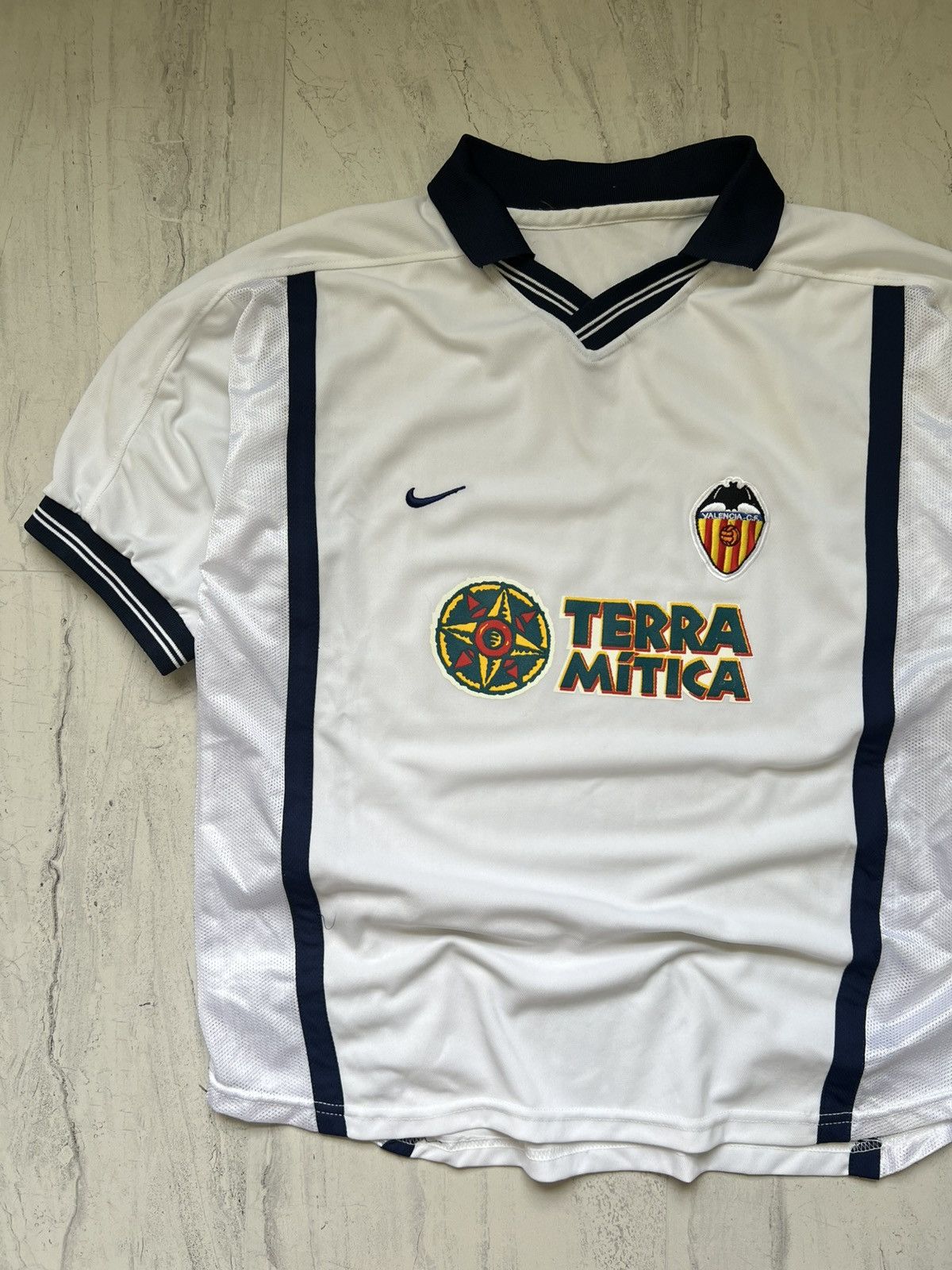 Nike Vintage Nike Valencia FC T90 Soccer Futbol Jersey Kit Size US XL / EU 56 / 4 - 1 Thumbnail