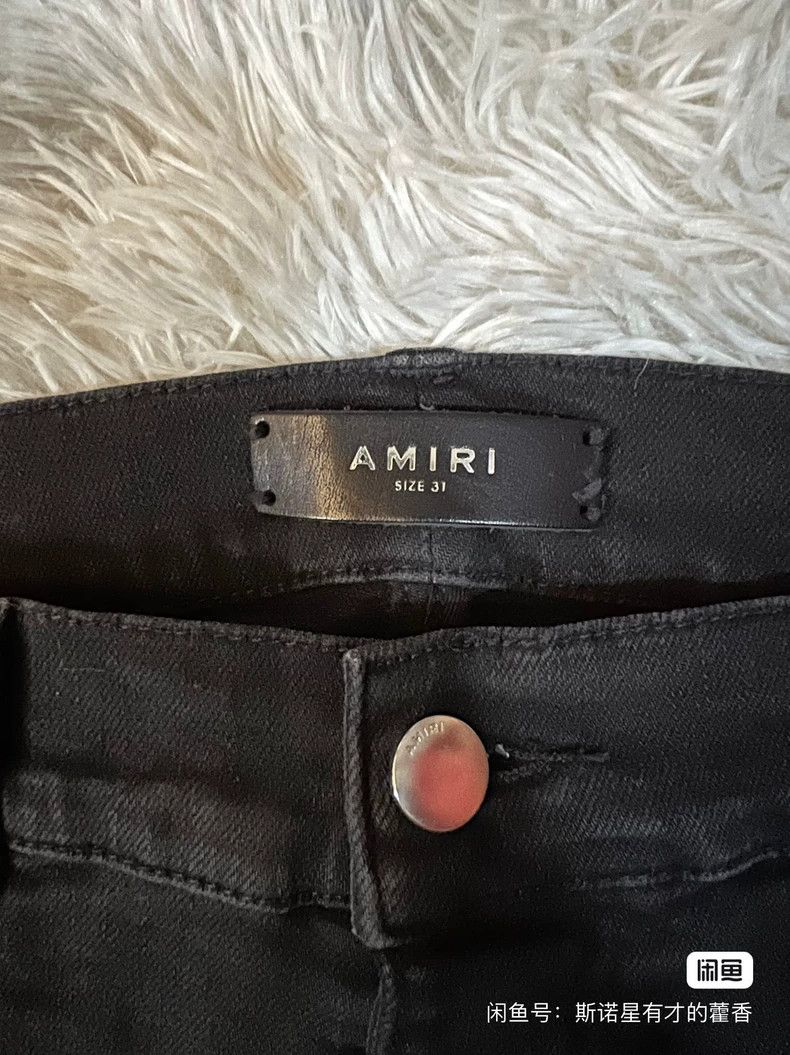 Amiri Amiri wash black jeans Size US 31 - 2 Thumbnail