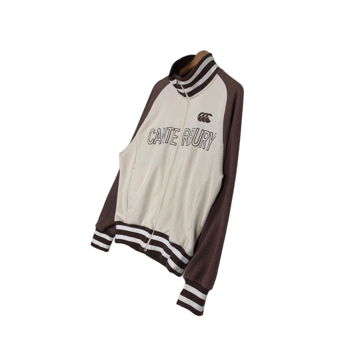 Canterbury of New Zealand CONTERBURY Spellout Big Logo Zipper Sweater Jacket #0140-C7 Size US M / EU 48-50 / 2 - 2 Thumbnail