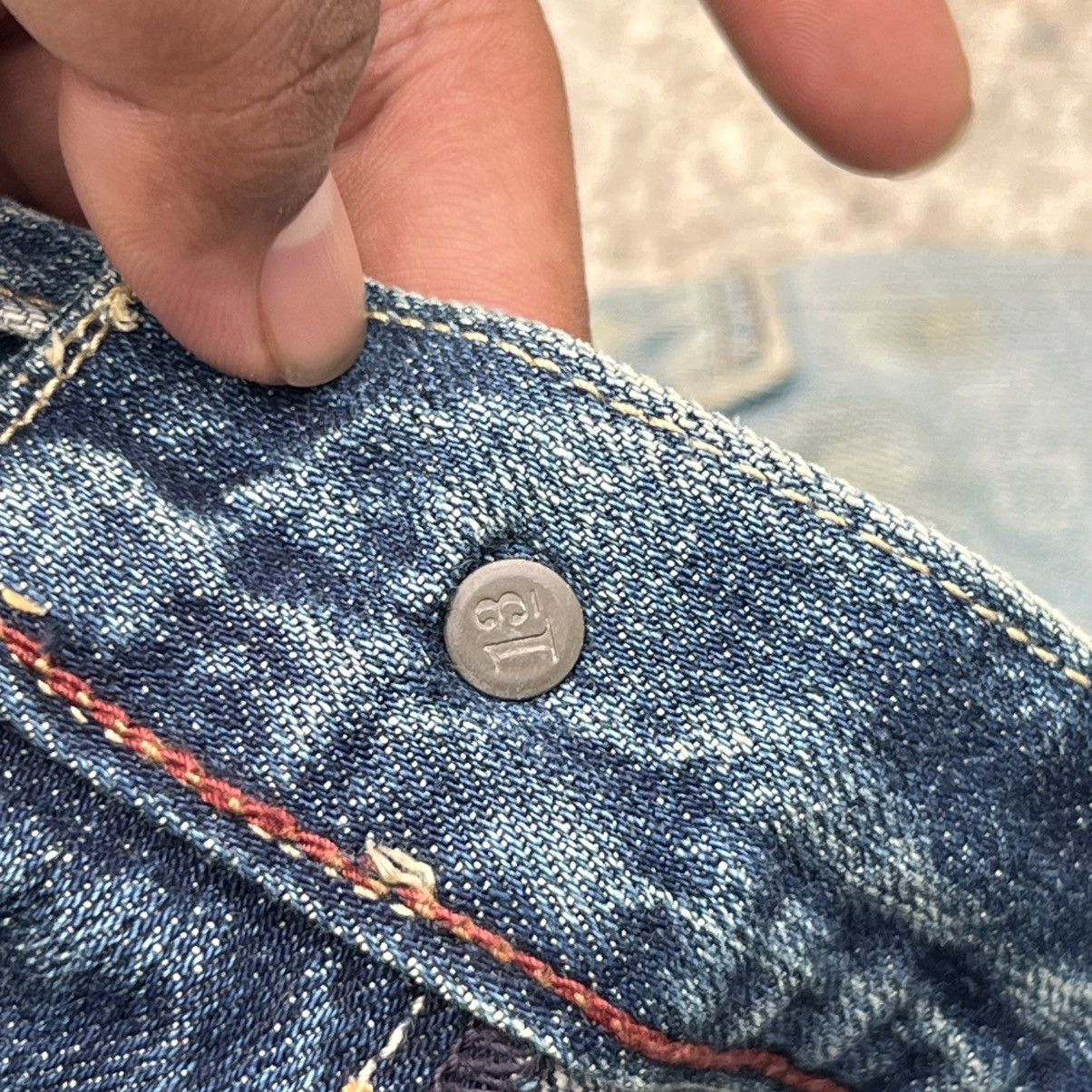 Polo Ralph Lauren “POLO JEANS COMPANY” FLY BUTTON DISTRESS JEANS Size US 34 / EU 50 - 12 Thumbnail