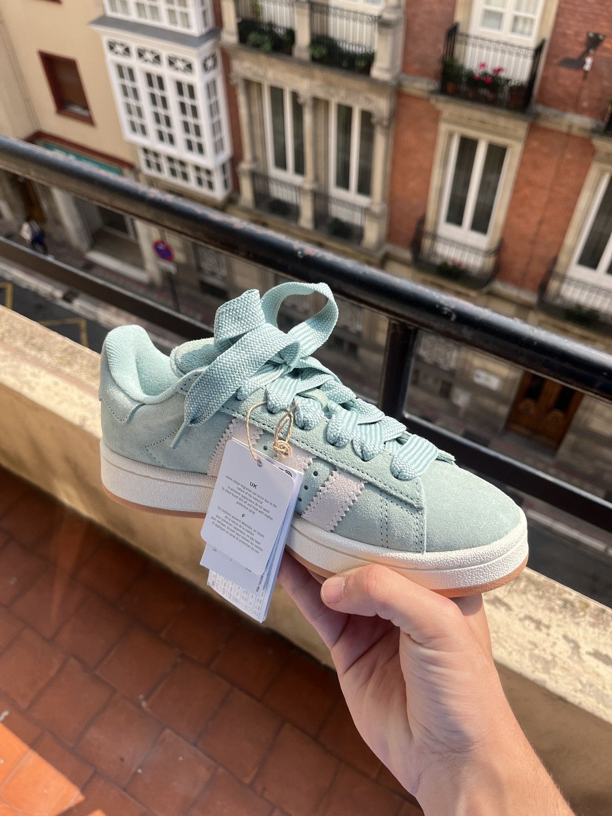 Adidas Adidan Campus Hazy Green Size US 6 / IT 36 - 4 Thumbnail