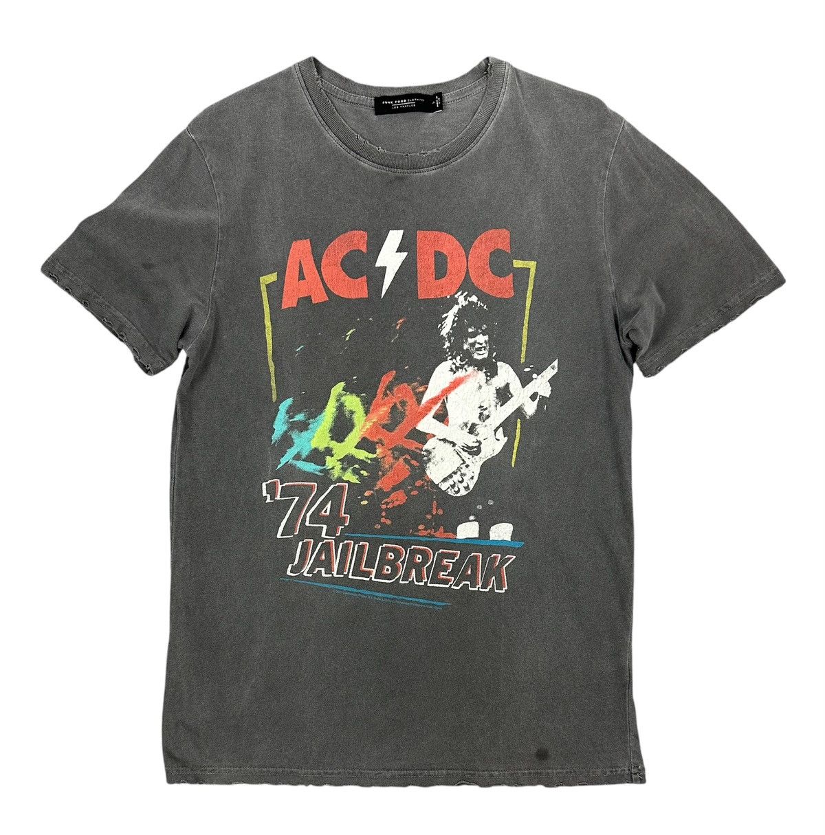 Junk Food Grail🔥Vintage Style ACDC Band Shirt Jailbreak 74 Logo Size US S / EU 44-46 / 1 - 1 Thumbnail