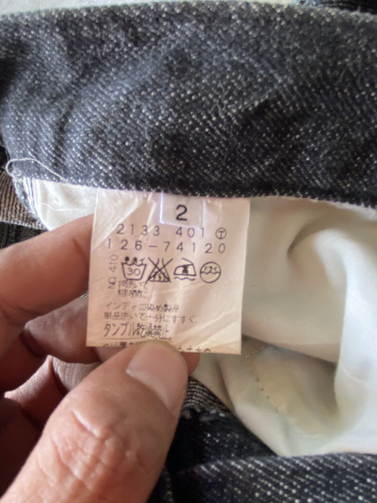 Hysteric Glamour × Japanese Brand × Tornado Mart Baggy Jeans Japan Black Loose Hippies pp1 Size US 29 - 5 Thumbnail