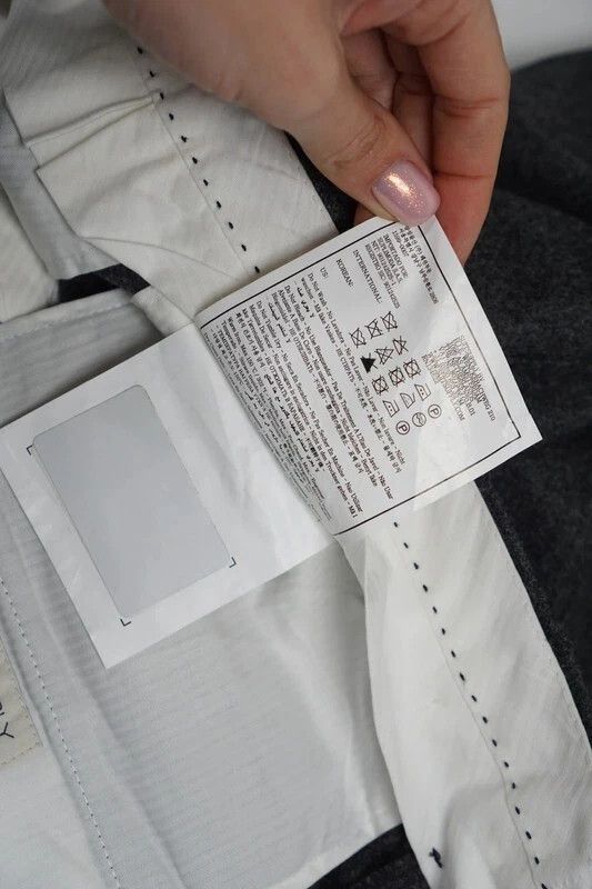 Suitsupply Men Suitsupply Brescia Soho Turn Up Trousers Grey UK/US38 Size 38R - 6 Thumbnail