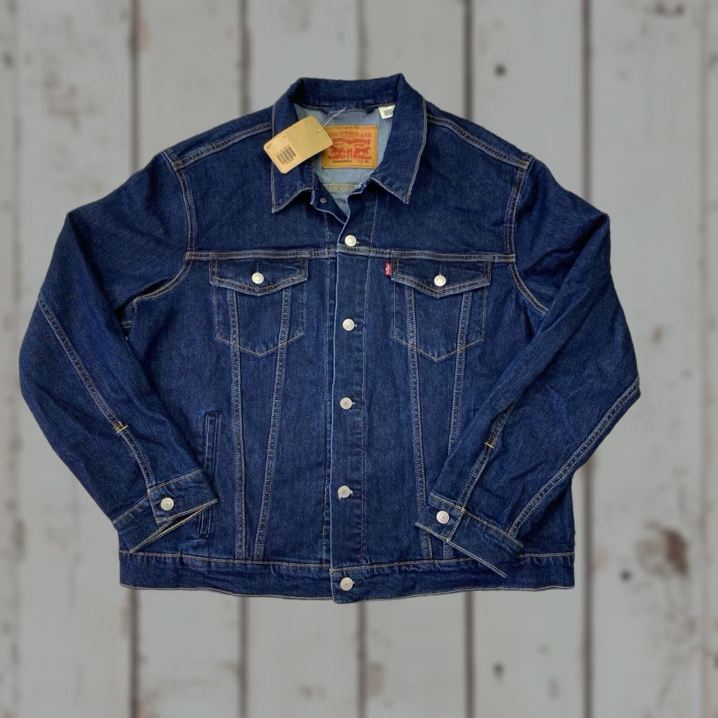 Levi's × Stussy (XL) STUSSY & LEVI'S® CRISPY RINSE TRUCKER JACKET