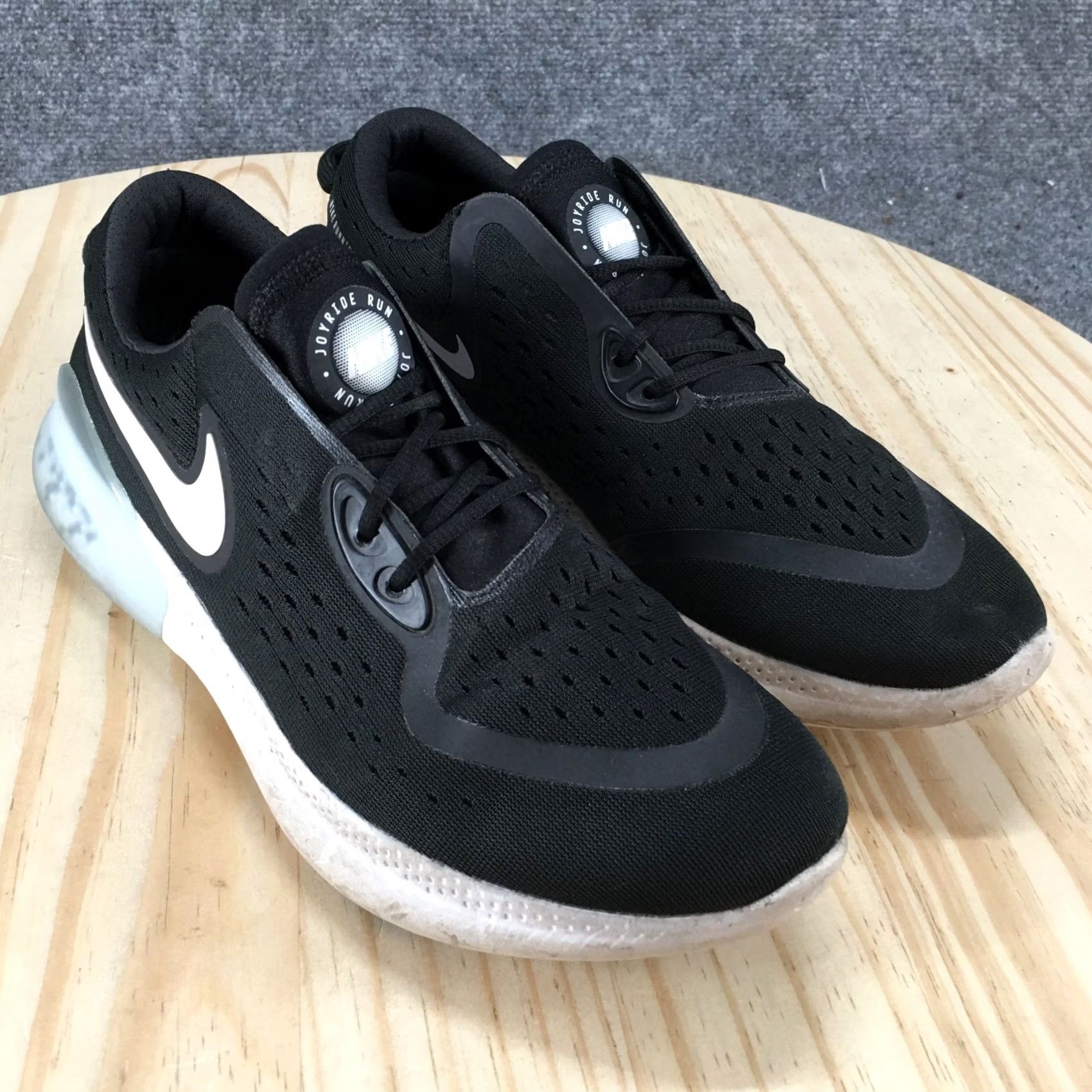 Nike Nike Joyride Dual Run Sneakers Womens 9.5 Black White Lace Up Low Top Shoe Size L / US 10 / IT 46 - 3 Thumbnail
