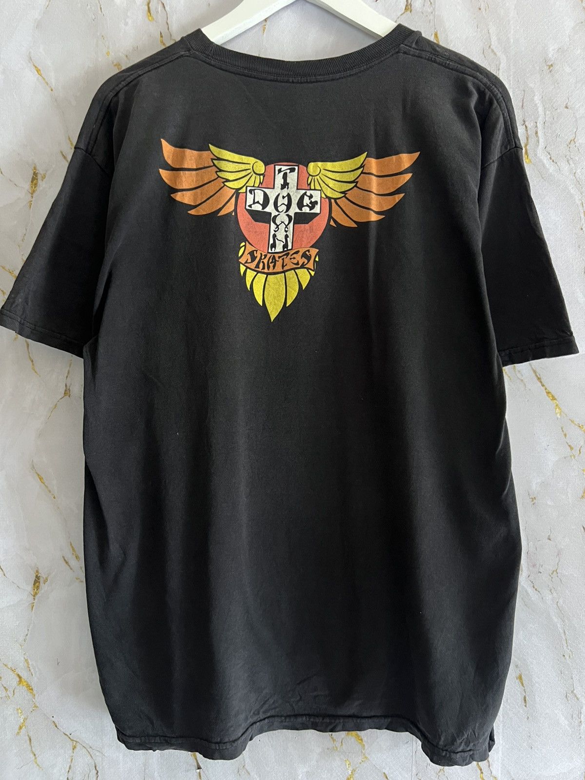 Japanese Brand Dog Torn Graphic Shirt – Distressed Grunge Streetwear Tee Size US L / EU 52-54 / 3 - 2 Thumbnail