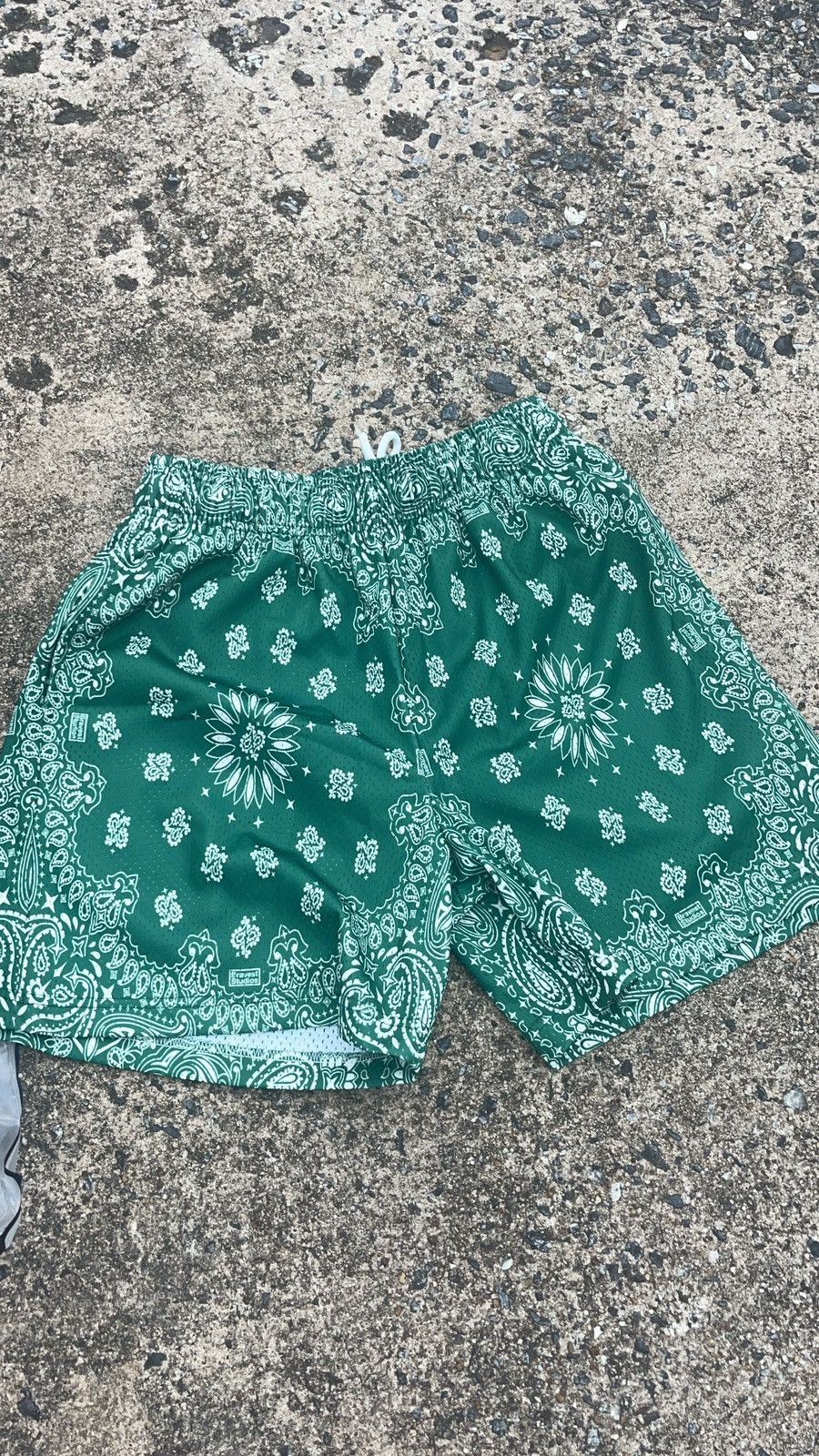 Bravest Studios Bravest Studios “ Paisley Green” Shorts Size US 30 / EU 46 - 2 Thumbnail