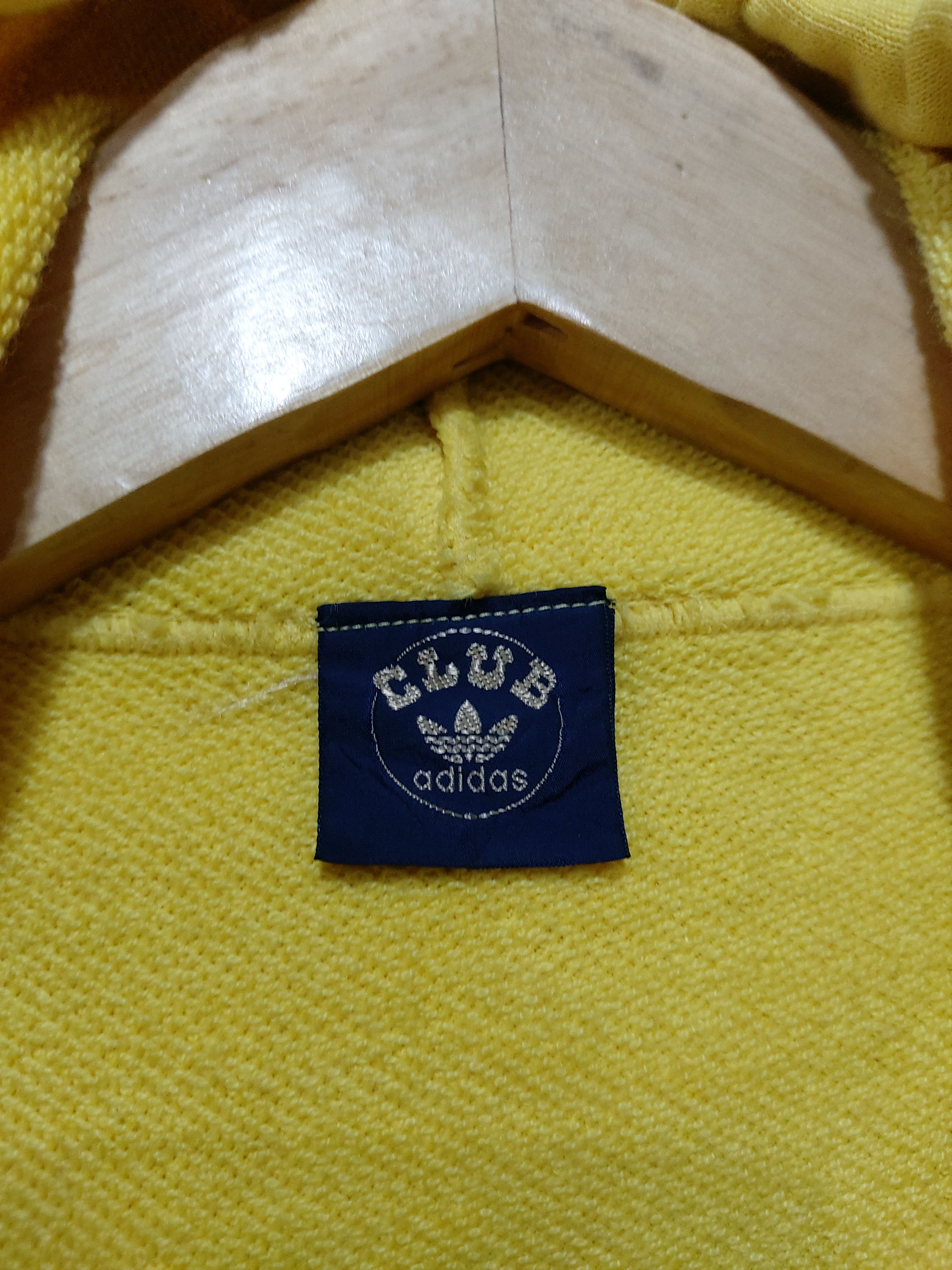 Adidas × Vintage 80'S VINTAGE ADIDAS CLUB HOODIE Size US L / EU 52-54 / 3 - 6 Thumbnail