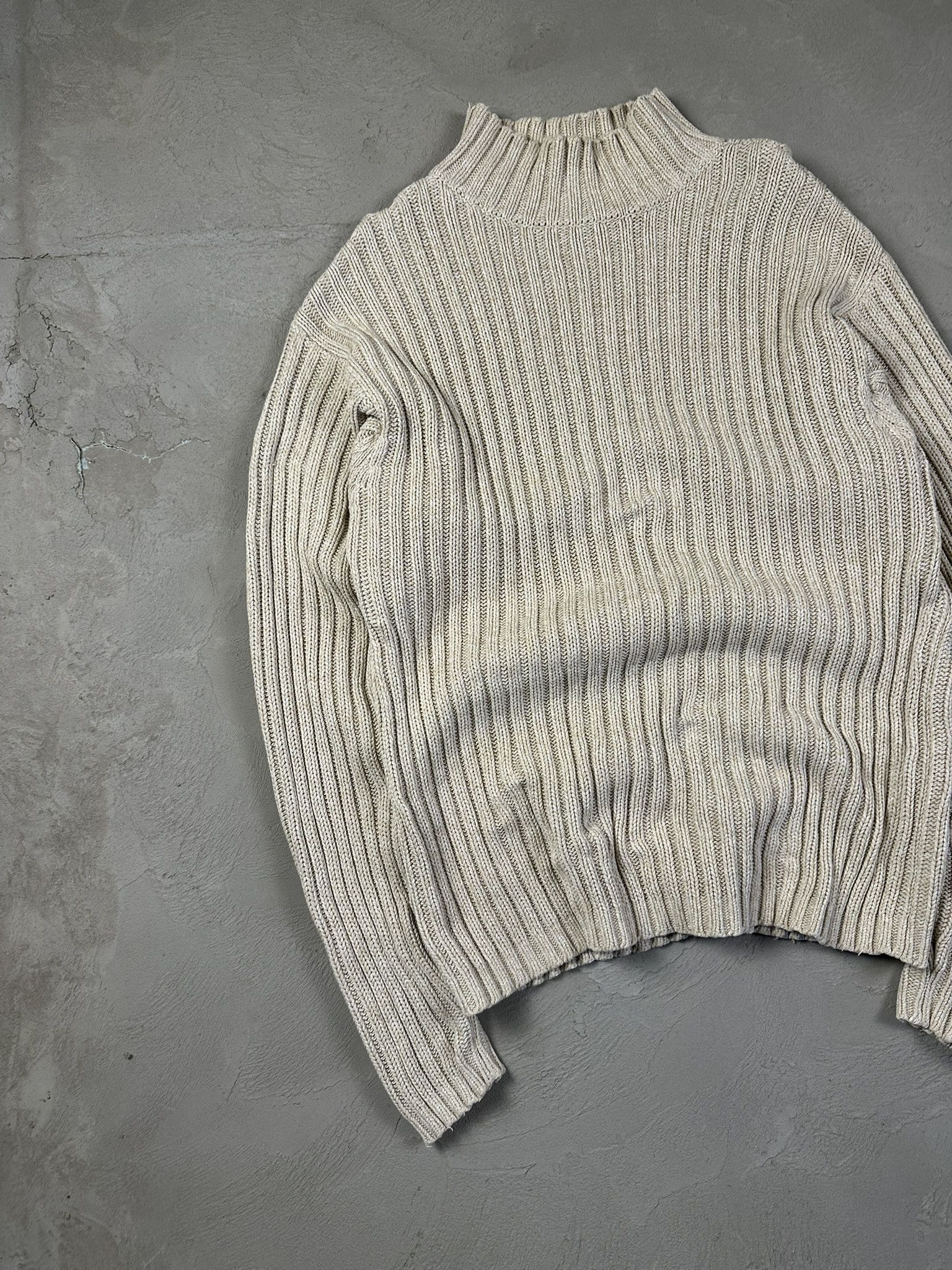 Gap 2000s Vintage GAP Cable Knit Y2k Sweater Size US L / EU 52-54 / 3 - 2 Thumbnail