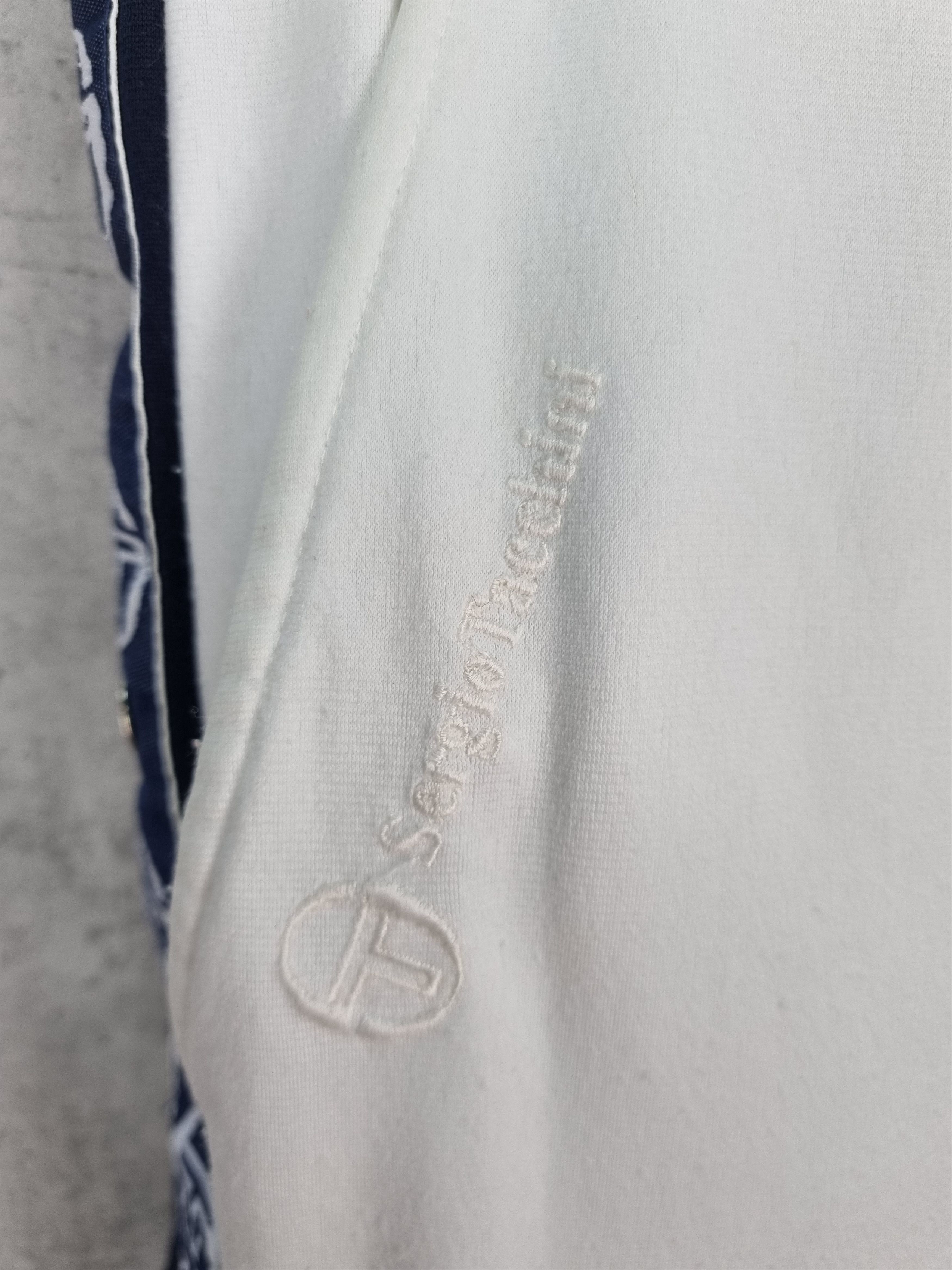 Sergio Tacchini × Vintage Sergio Tacchini Popper Italian Gardenia Tracksuit Pant Size US 36 / EU 52 - 7 Thumbnail
