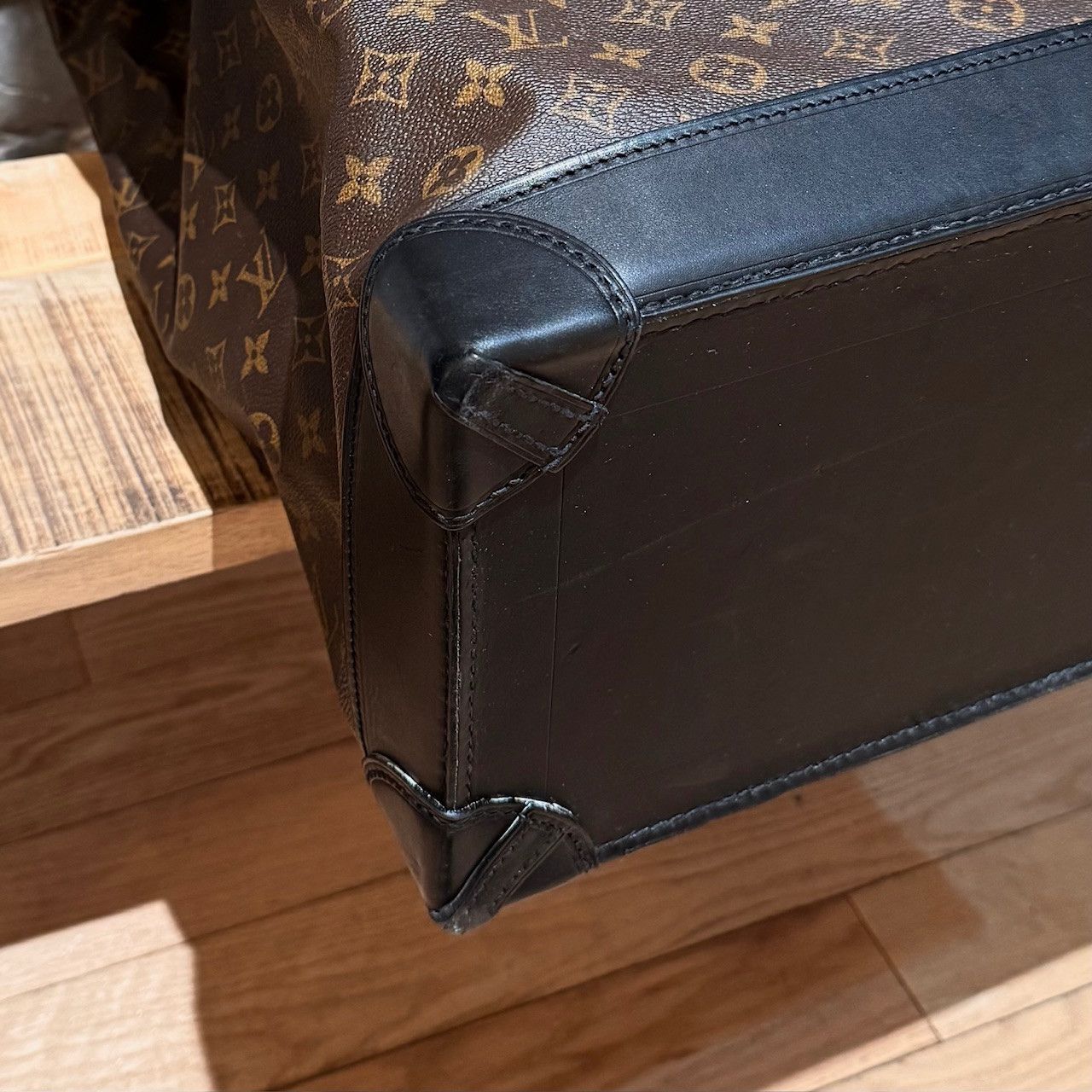 Louis Vuitton Louis Vuitton 2009 Macassar Monogram Steamer 45 Bag Size ONE SIZE - 11 Thumbnail