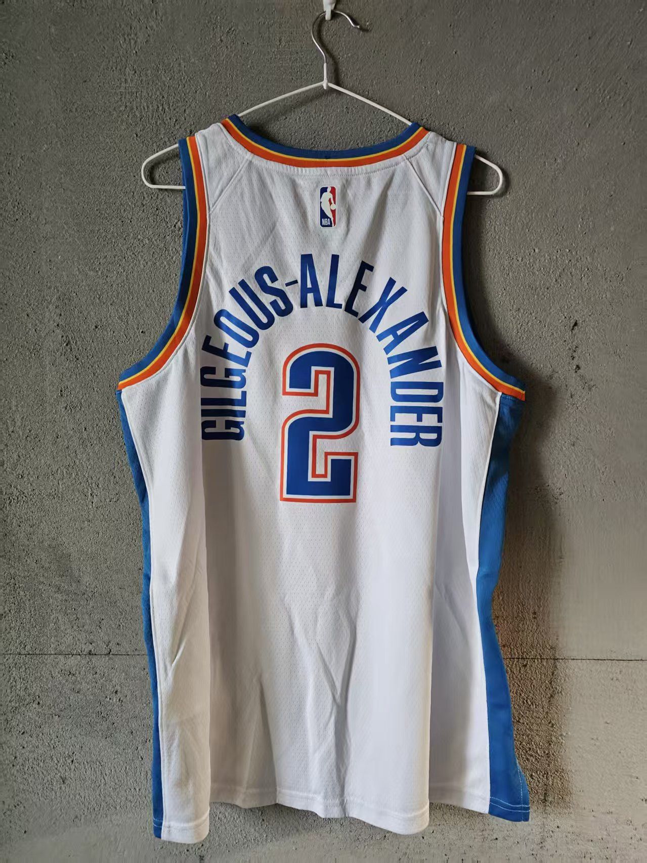 NBA Thunder #2 Shai Gilgeous-Alexander Jersey Size US M / EU 48-50 / 2 - 2 Thumbnail