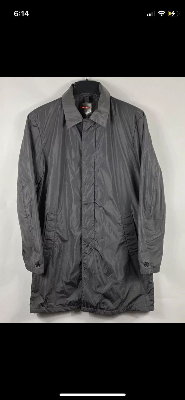 Prada Prada Autumn/Winter 2011 Nylon Overcoat Black Size 48 Men's Size US M / EU 48-50 / 2 - 1 Thumbnail