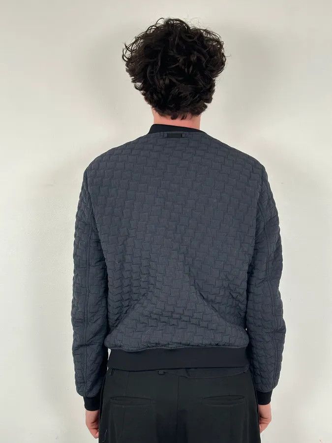 Emporio Armani SS2018 Emporio Armani Navy Nylon Quilted Bomber Jacket Size US M / EU 48-50 / 2 - 3 Thumbnail
