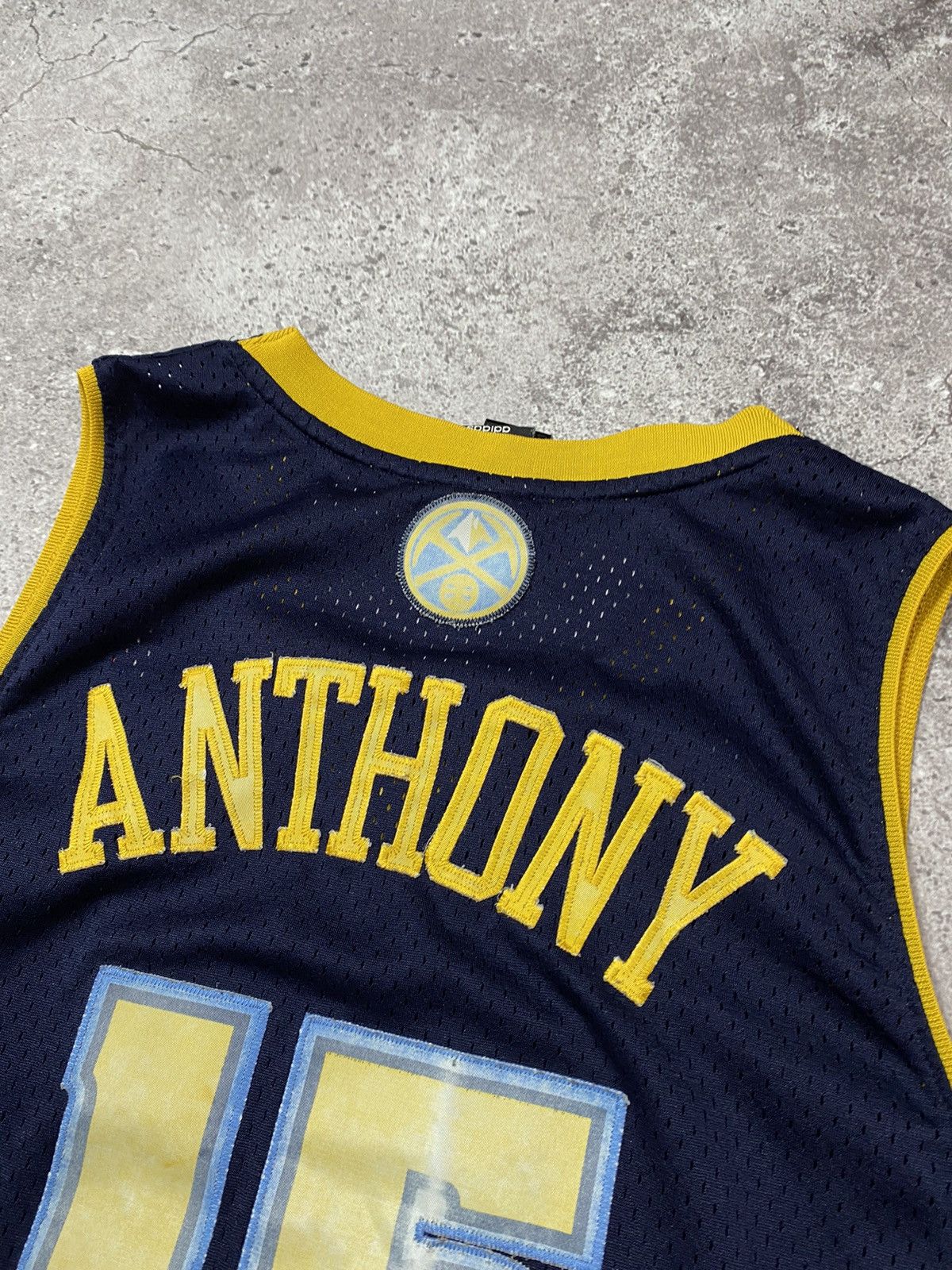 NBA Vintage Adidas DENVER NUGGETS #15 Anthony NBA jersey Size US XL / EU 56 / 4 - 12 Thumbnail