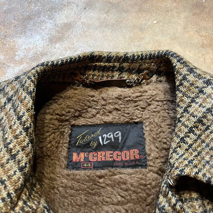Vintage Vintage 50s McGregor Tweed Wool Lined Heavy Coat | Grailed