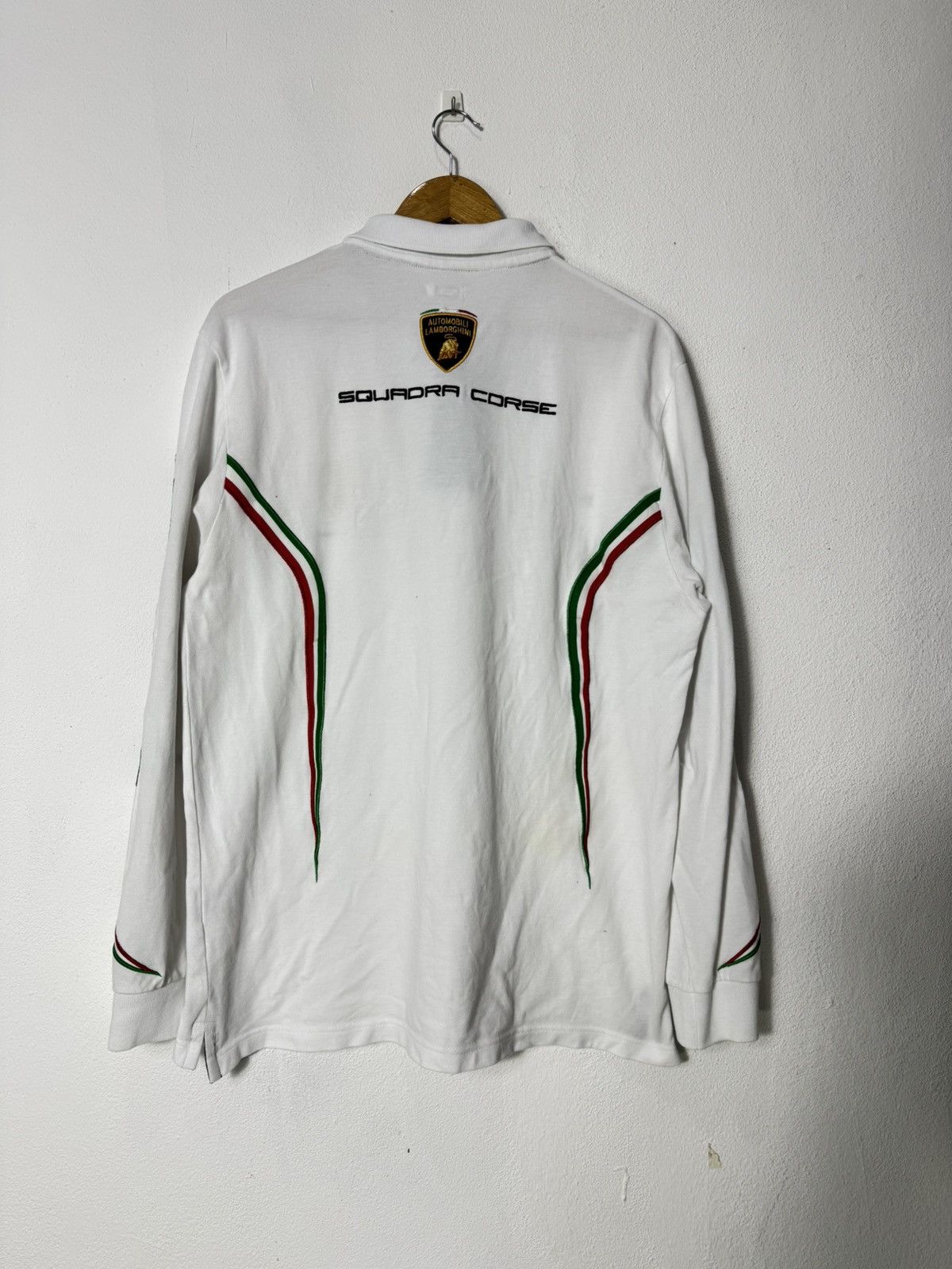 Lamborghini Squadra Corse by Lamborghini longsleeve Size US XXL / EU 58 / 5 - 3 Thumbnail