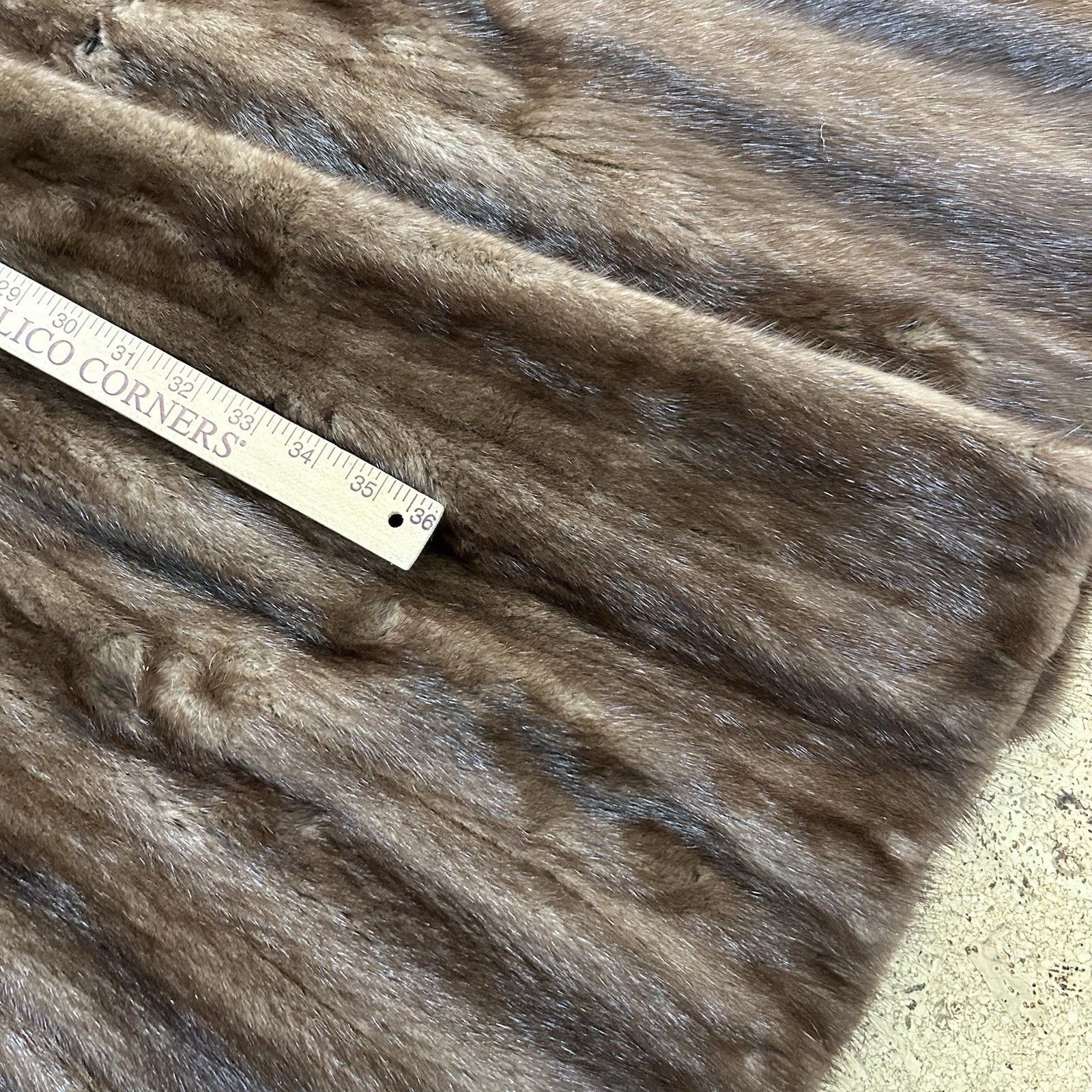 Vintage 70s Mink Fur Full Long Greek Made Trench Coat Jacket M-L Size M / US 6-8 / IT 42-44 - 9 Thumbnail