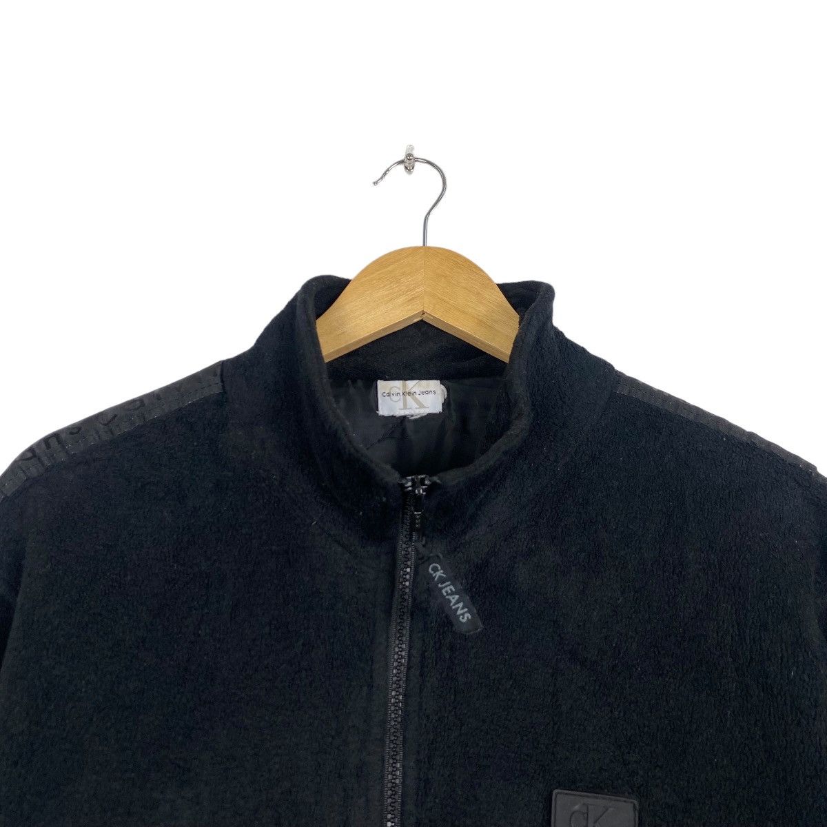 Calvin Klein × Japanese Brand DKNY fleece zipper jacket Size US M / EU 48-50 / 2 - 4 Thumbnail