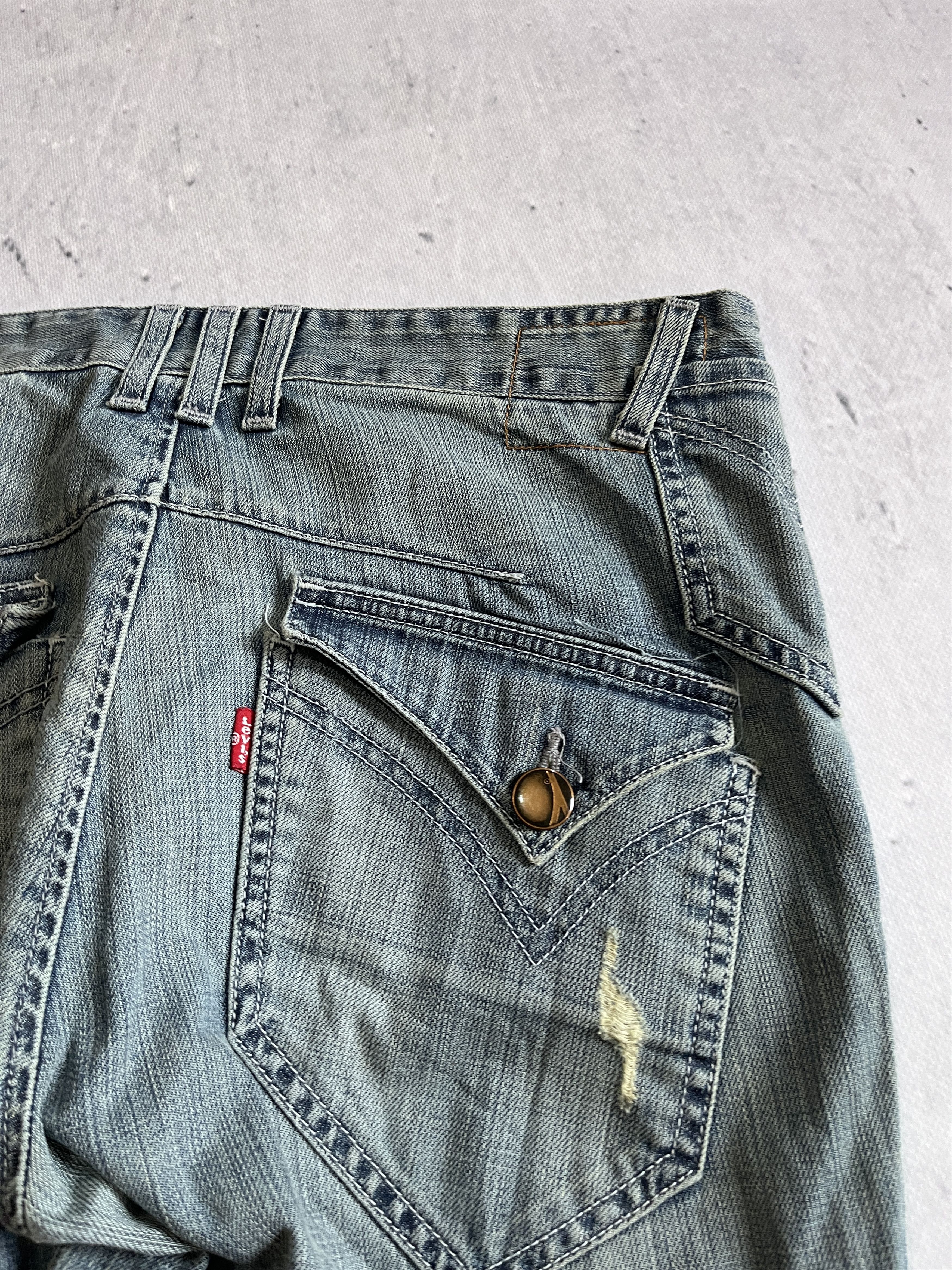 Levi's LEVI'S ENGINEERED JEANS 2006 TWISTED LEG VINTAGE DENIM PANTS Size US 32 / EU 48 - 6 Thumbnail